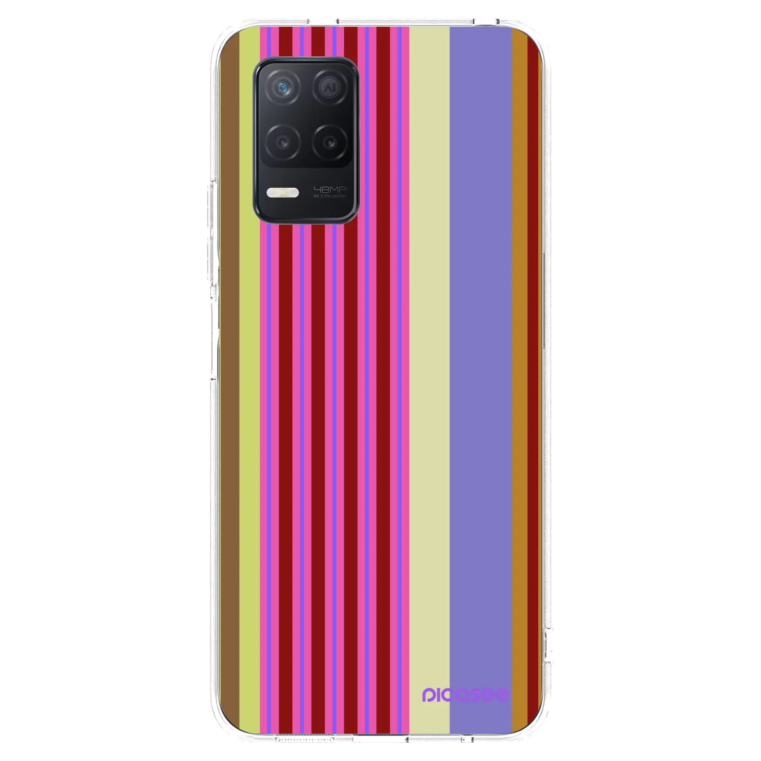 Picasee silikonski prozorni ovitek za Realme 8 5G - Late checkout