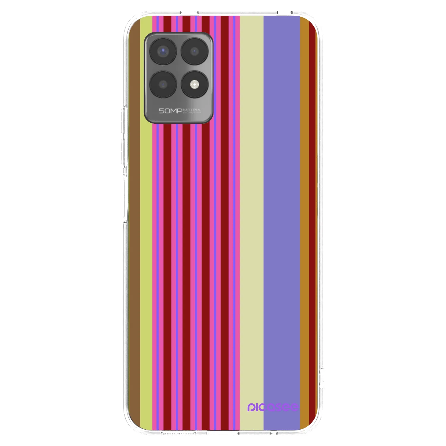 Picasee silikonski prozorni ovitek za Realme 8i - Late checkout
