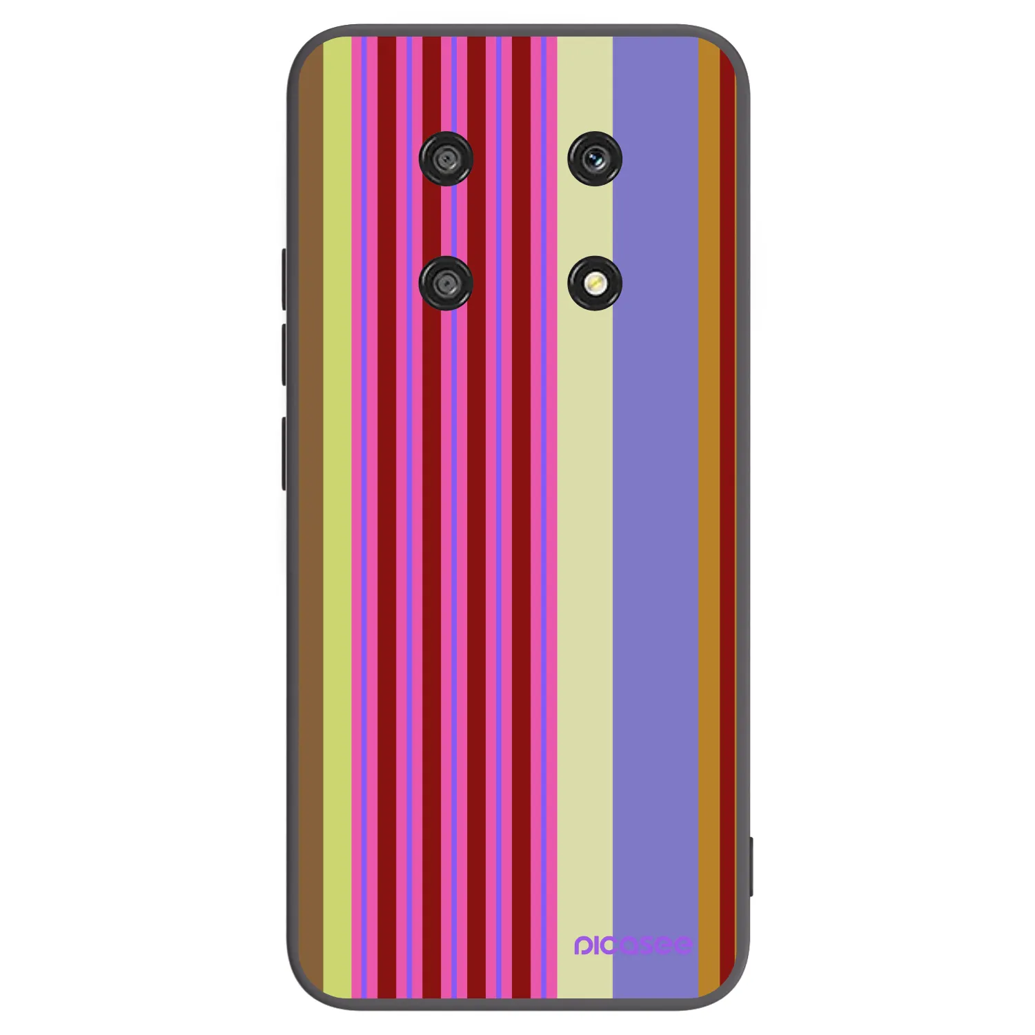 Picasee silikonski črni ovitek za Honor Magic4 Lite 5G - Late checkout