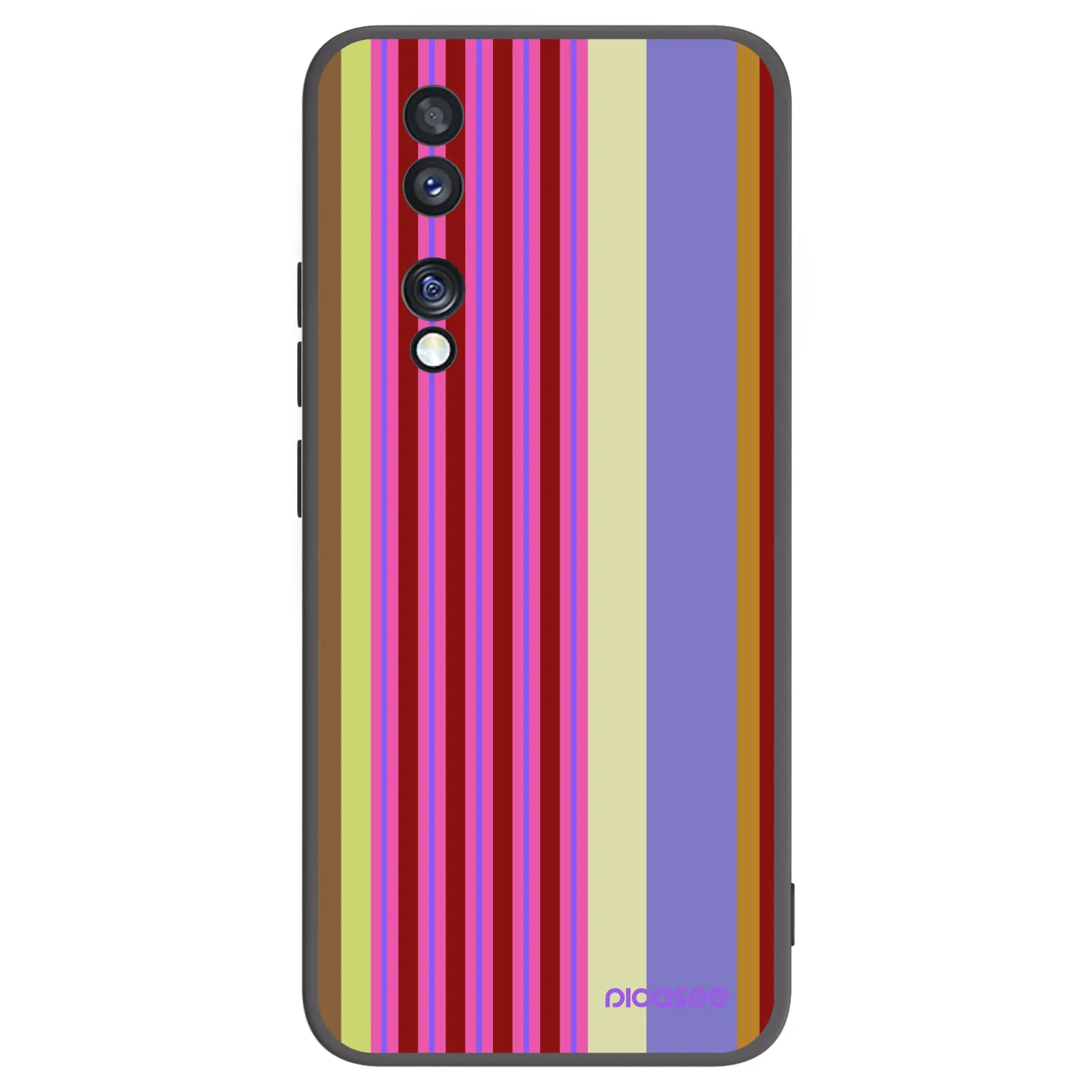 Picasee silikonski črni ovitek za Honor 70 - Late checkout