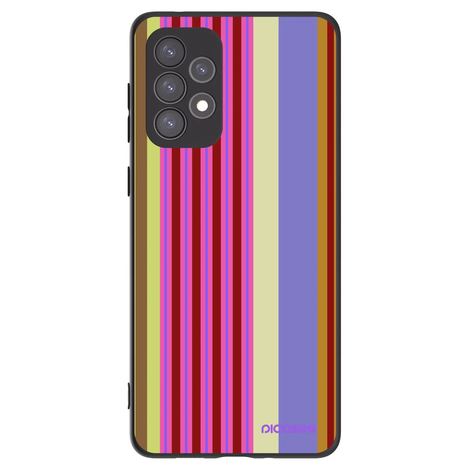 Picasee silikonski črni ovitek za Samsung Galaxy A73 5G - Late checkout