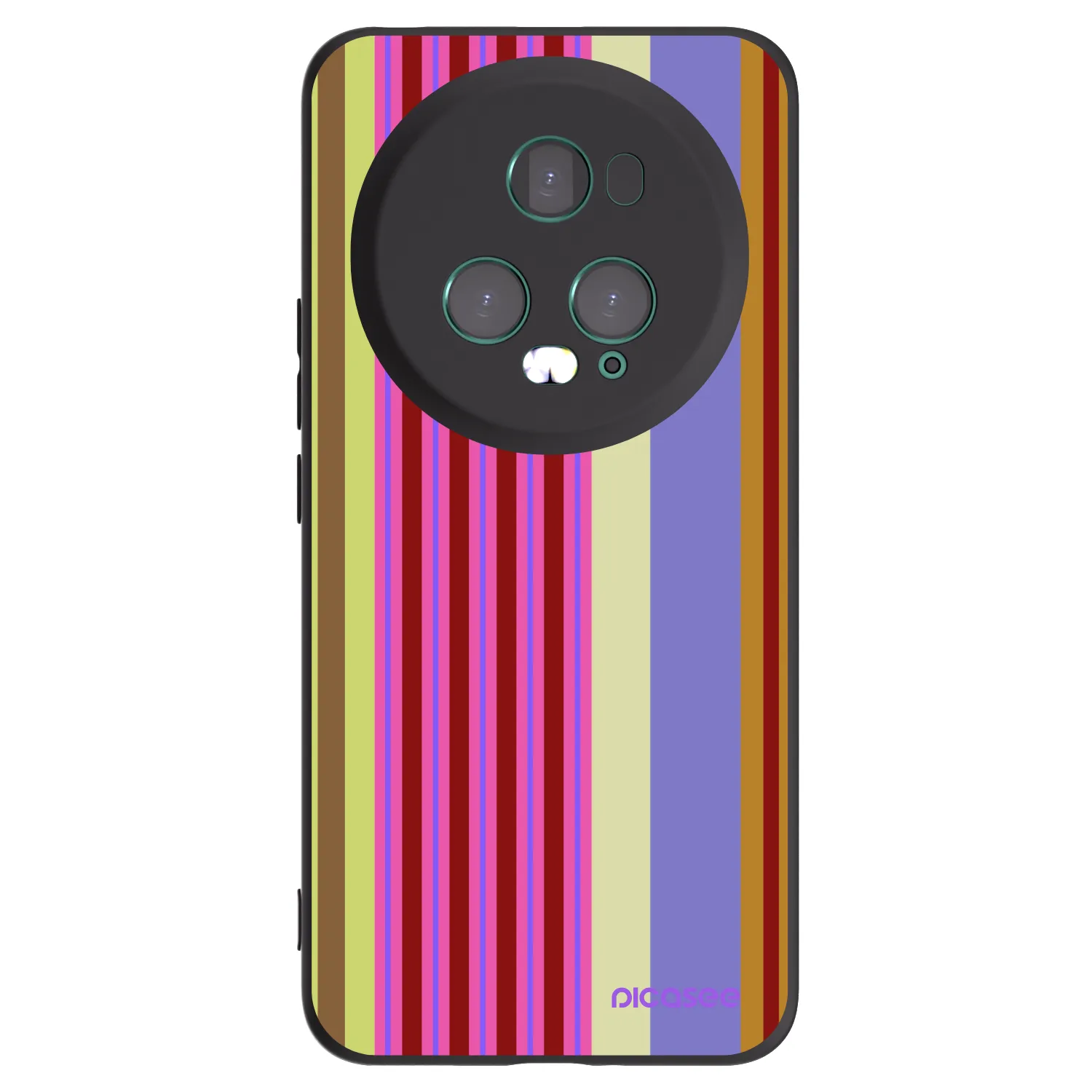 Picasee silikonski črni ovitek za Honor Magic5 Pro - Late checkout