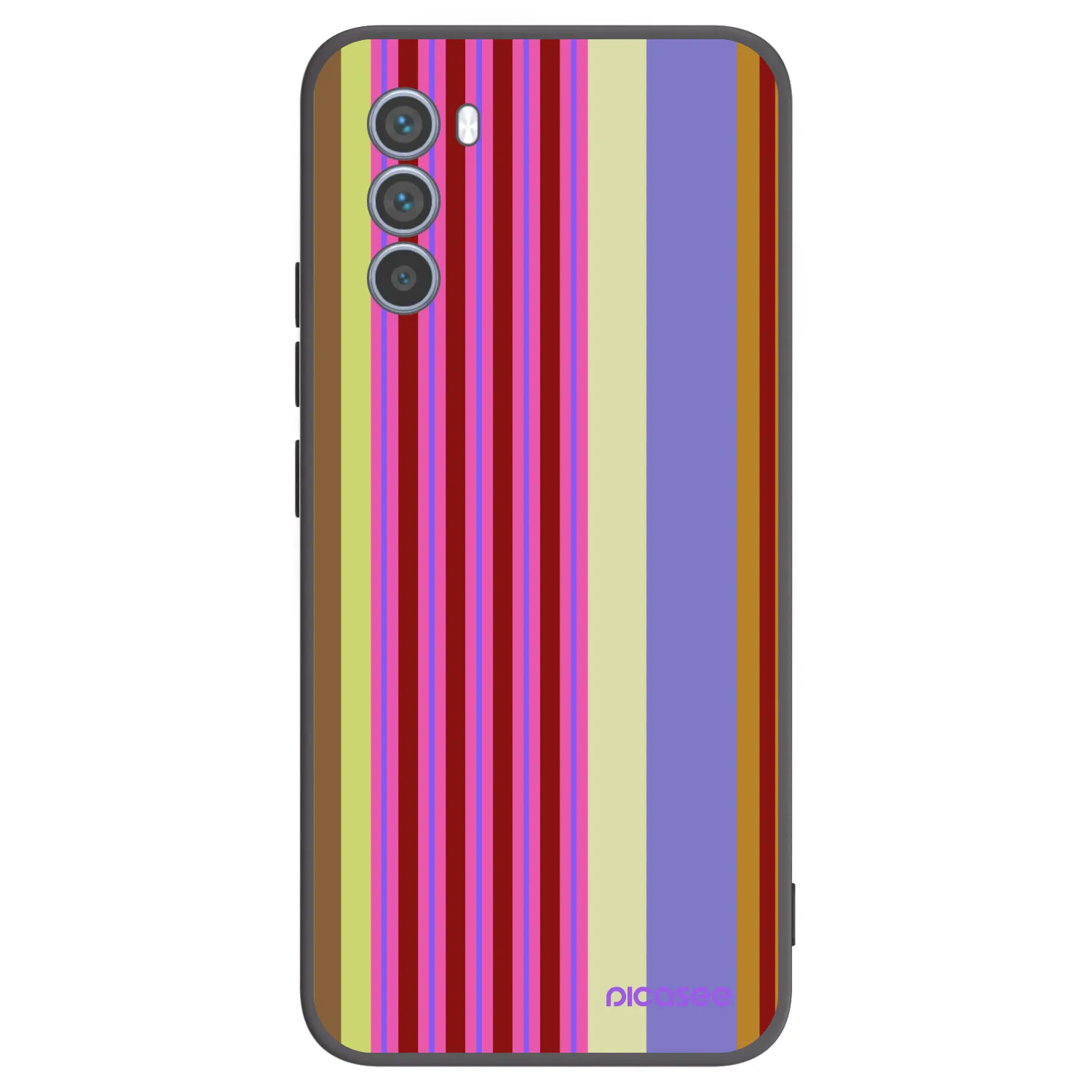 Picasee silikonski črni ovitek za Motorola Moto G62 - Late checkout