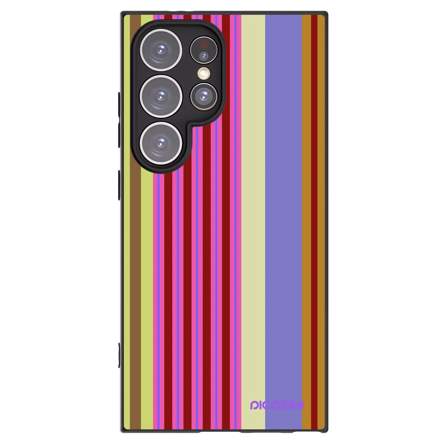 Picasee silikonski črni ovitek za Samsung Galaxy S24 Ultra S928B 5G - Late checkout