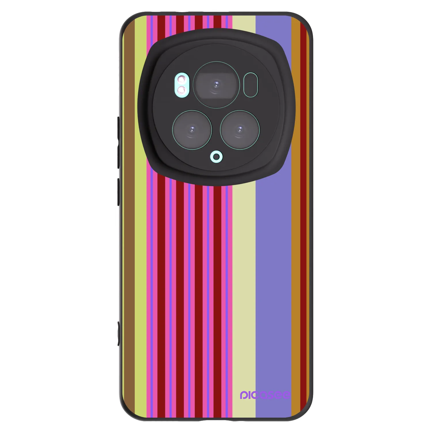 Picasee silikonski črni ovitek za Honor Magic6 Pro - Late checkout