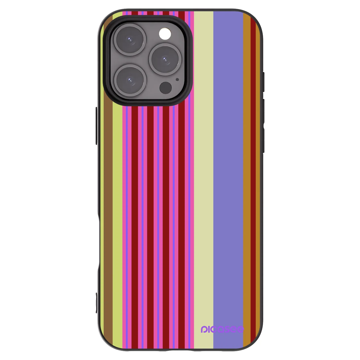 Picasee silikonski črni ovitek za Apple iPhone 16 Pro Max - Late checkout