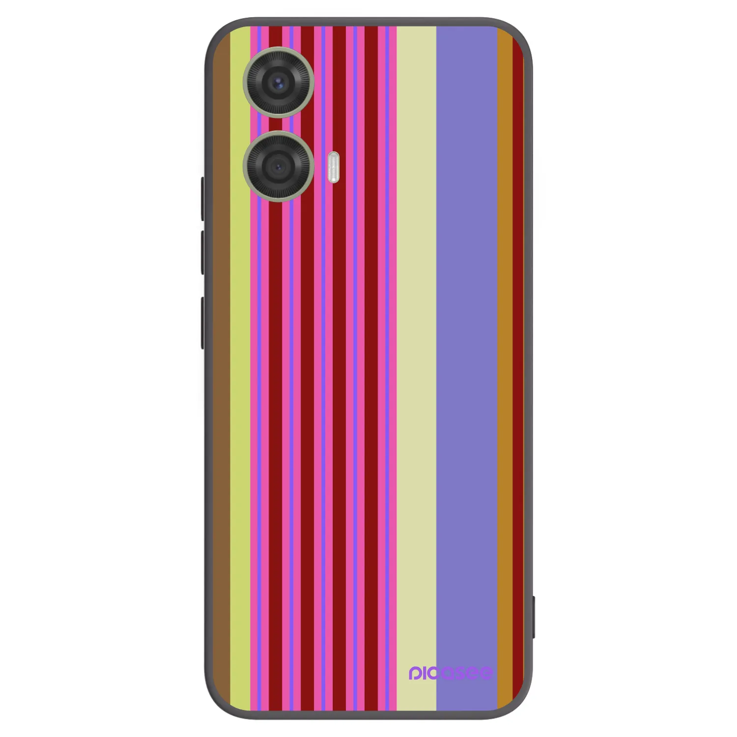 Picasee silikonski črni ovitek za Motorola Moto G24 - Late checkout