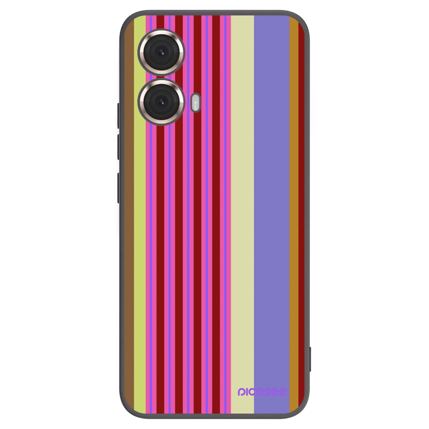 Picasee silikonski črni ovitek za Motorola Moto G85 - Late checkout