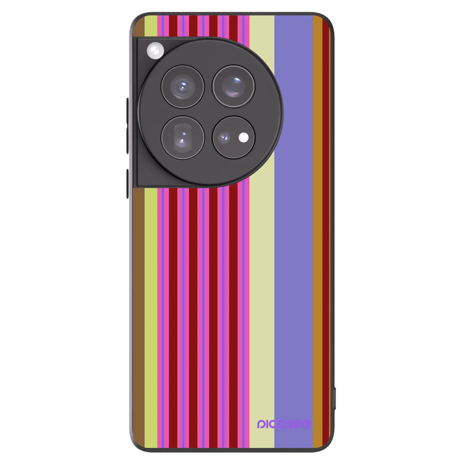 Picasee silikonski črni ovitek za OnePlus 12 5G - Late checkout