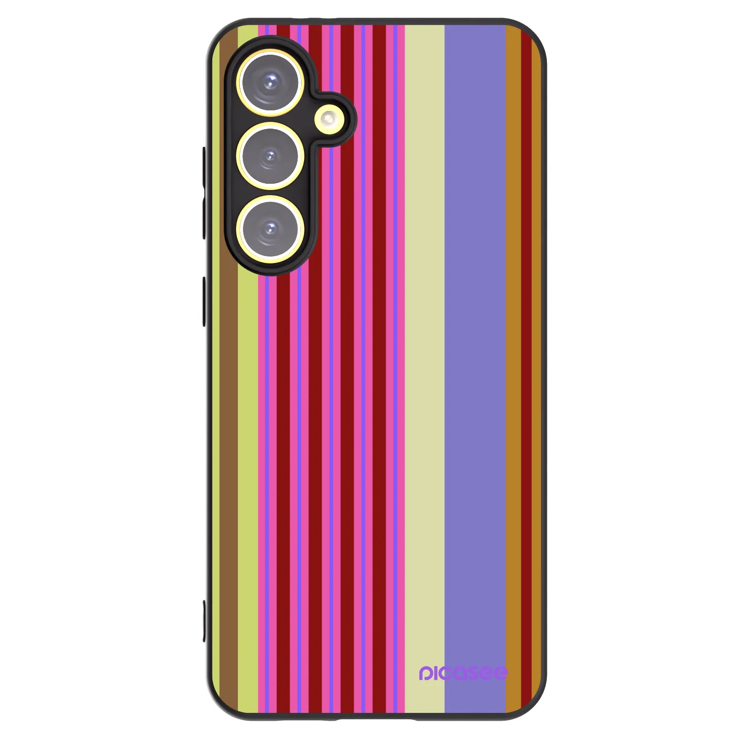 Picasee silikonski črni ovitek za Samsung Galaxy S24 FE S721B - Late checkout