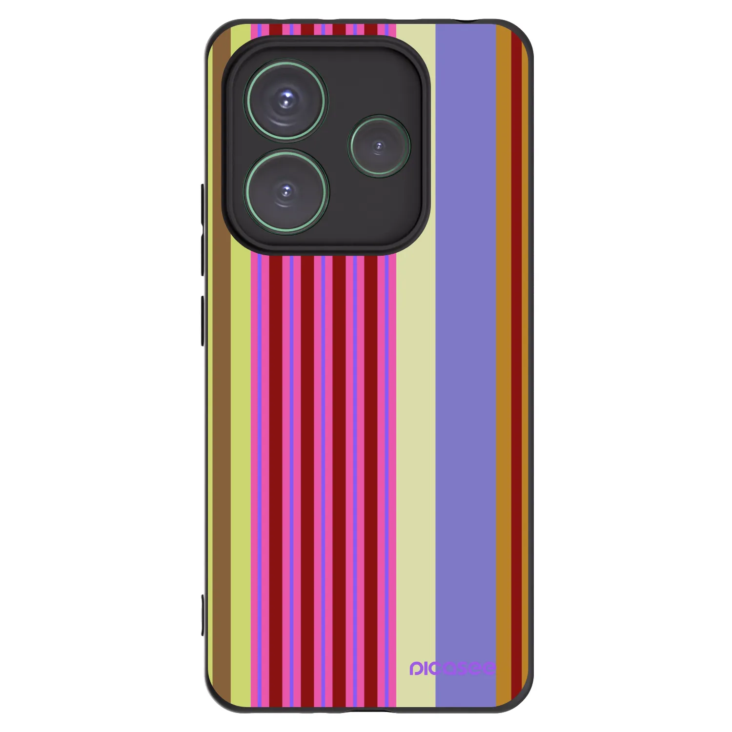 Picasee silikonski črni ovitek za Xiaomi Redmi Note 14 5G - Late checkout
