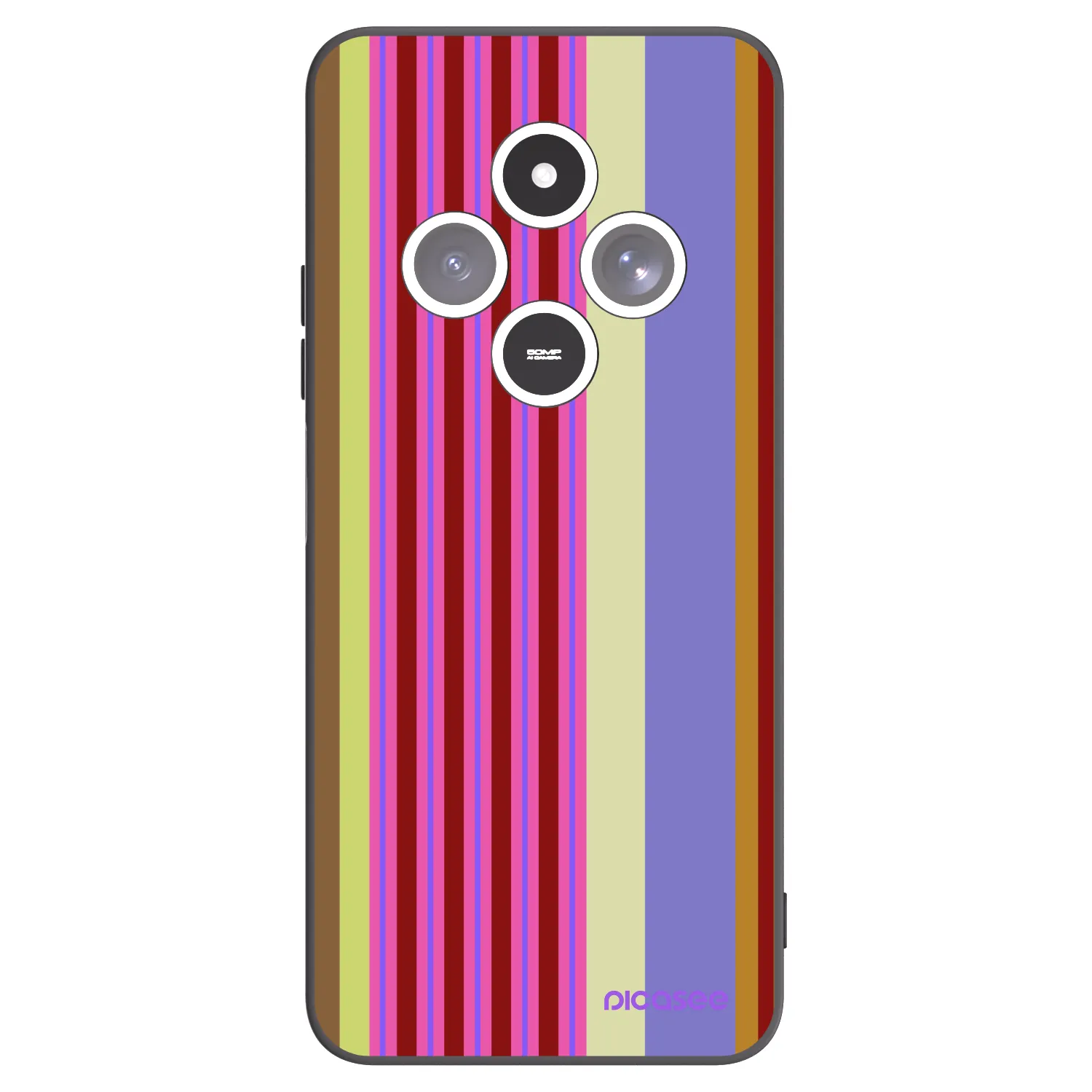 Picasee silikonski črni ovitek za Xiaomi Redmi 14C - Late checkout