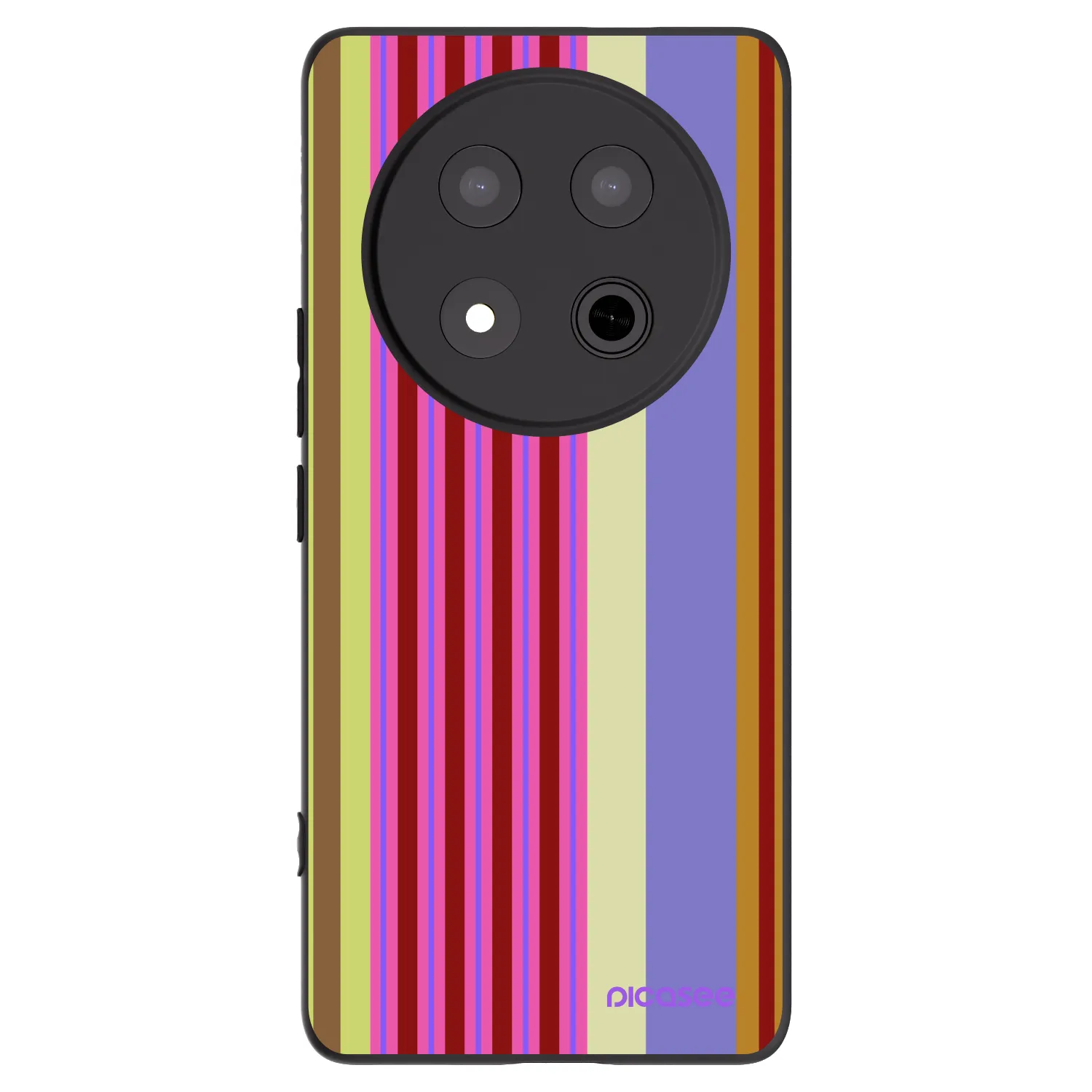 Picasee silikonski črni ovitek za Honor Magic7 Lite 5G - Late checkout