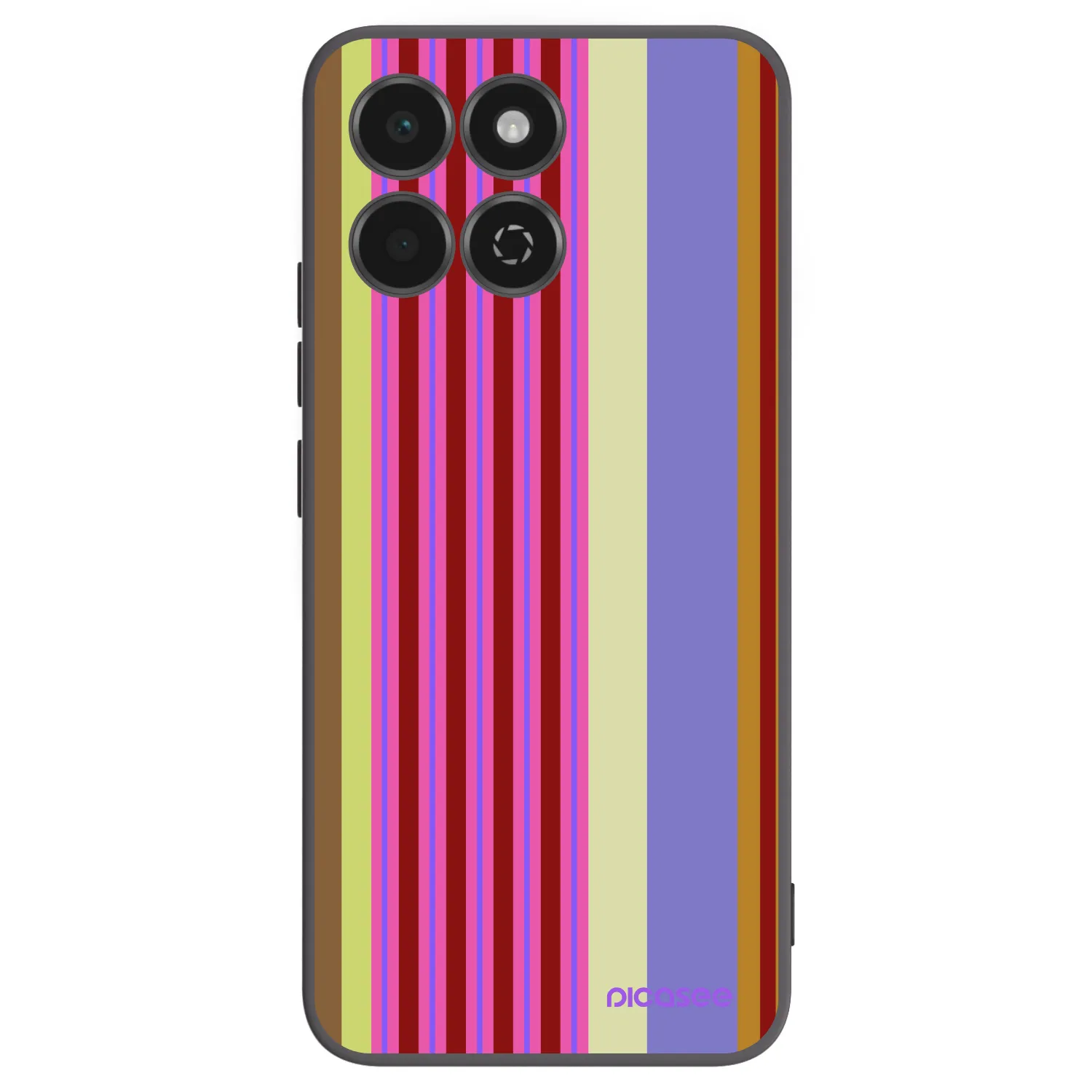 Picasee silikonski črni ovitek za Honor 200 Smart 5G - Late checkout
