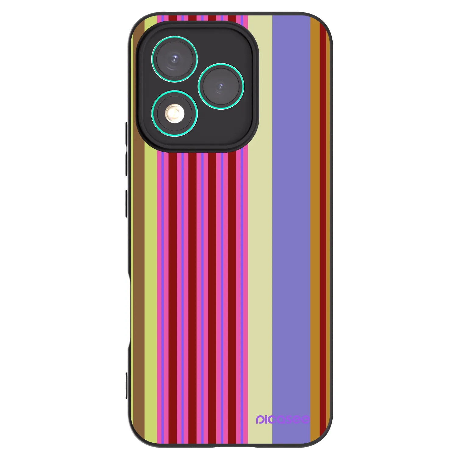Picasee silikonski črni ovitek za Honor 400 Lite 5G - Late checkout