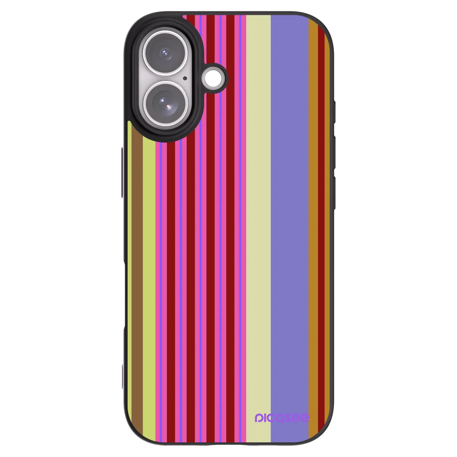 Picasee silikonski črni ovitek za Apple iPhone 17 - Late checkout