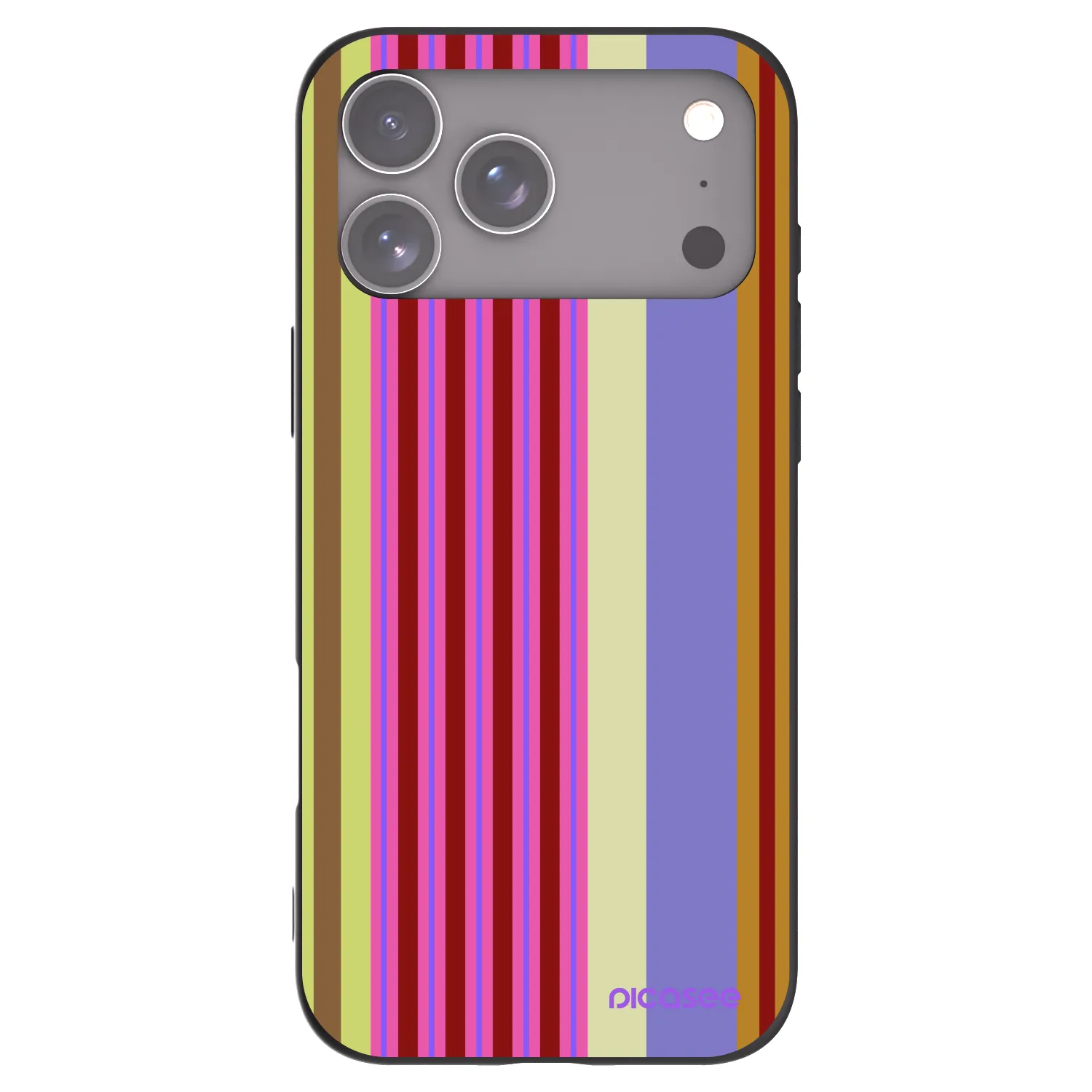 Picasee silikonski črni ovitek za Apple iPhone 17 Pro Max - Late checkout