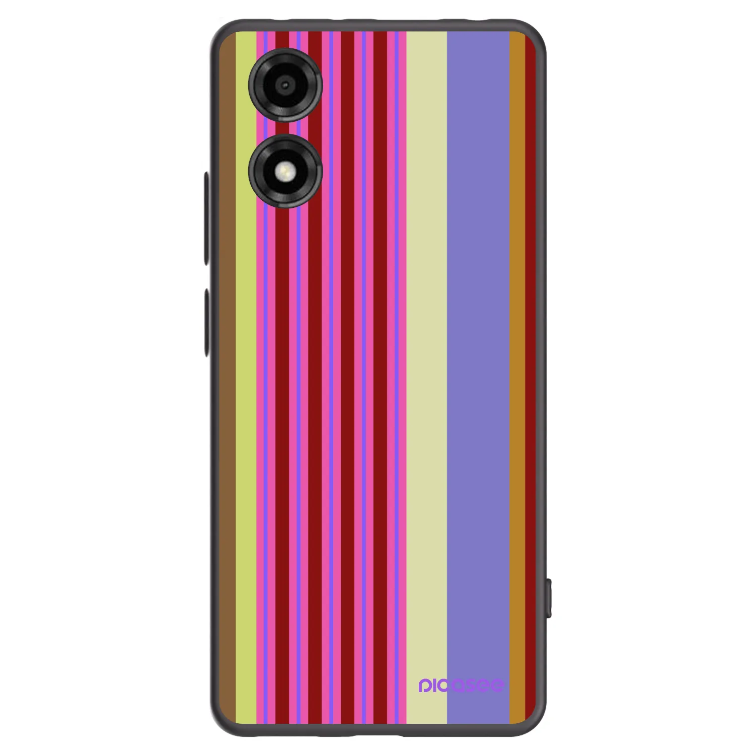 Picasee silikonski črni ovitek za Motorola Moto E14 - Late checkout