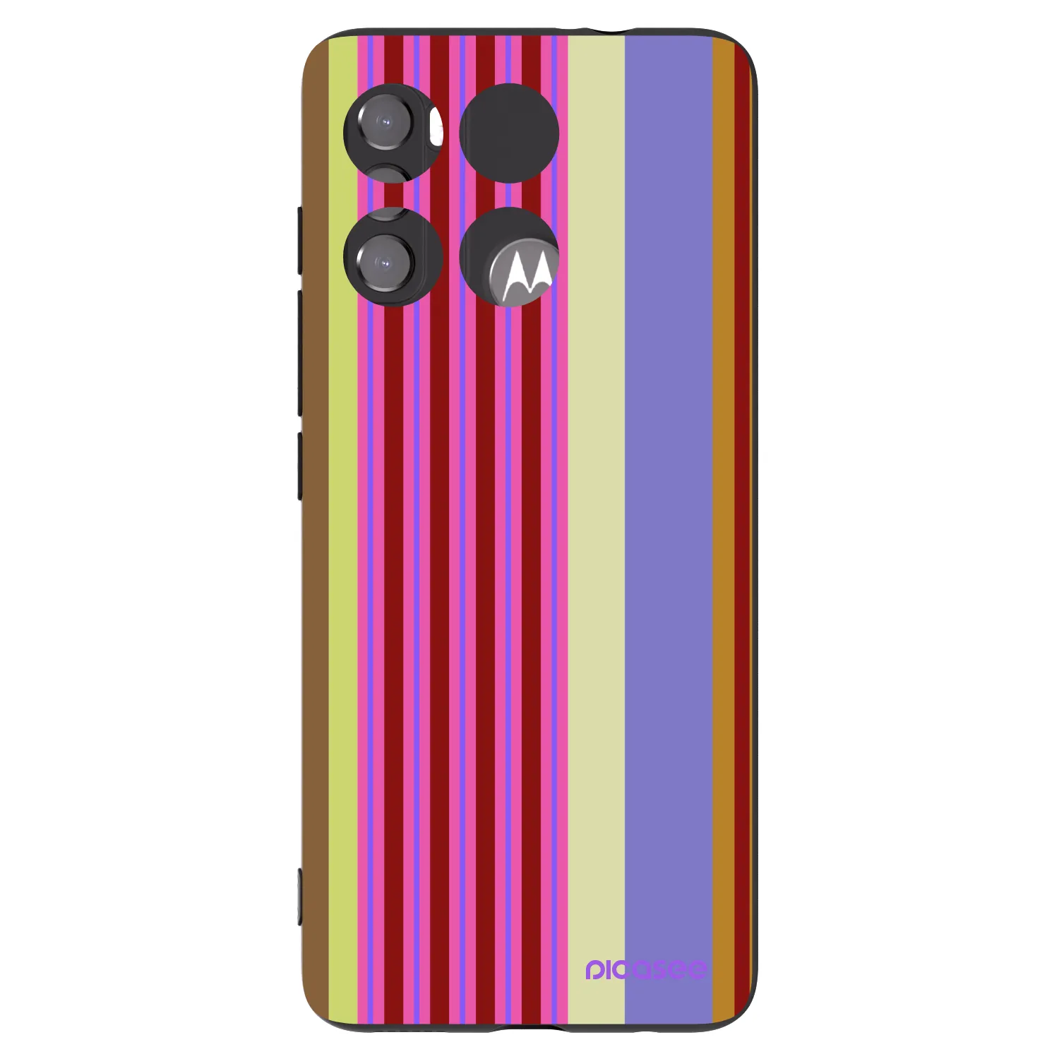 Picasee silikonski črni ovitek za Motorola Edge 60 5G - Late checkout