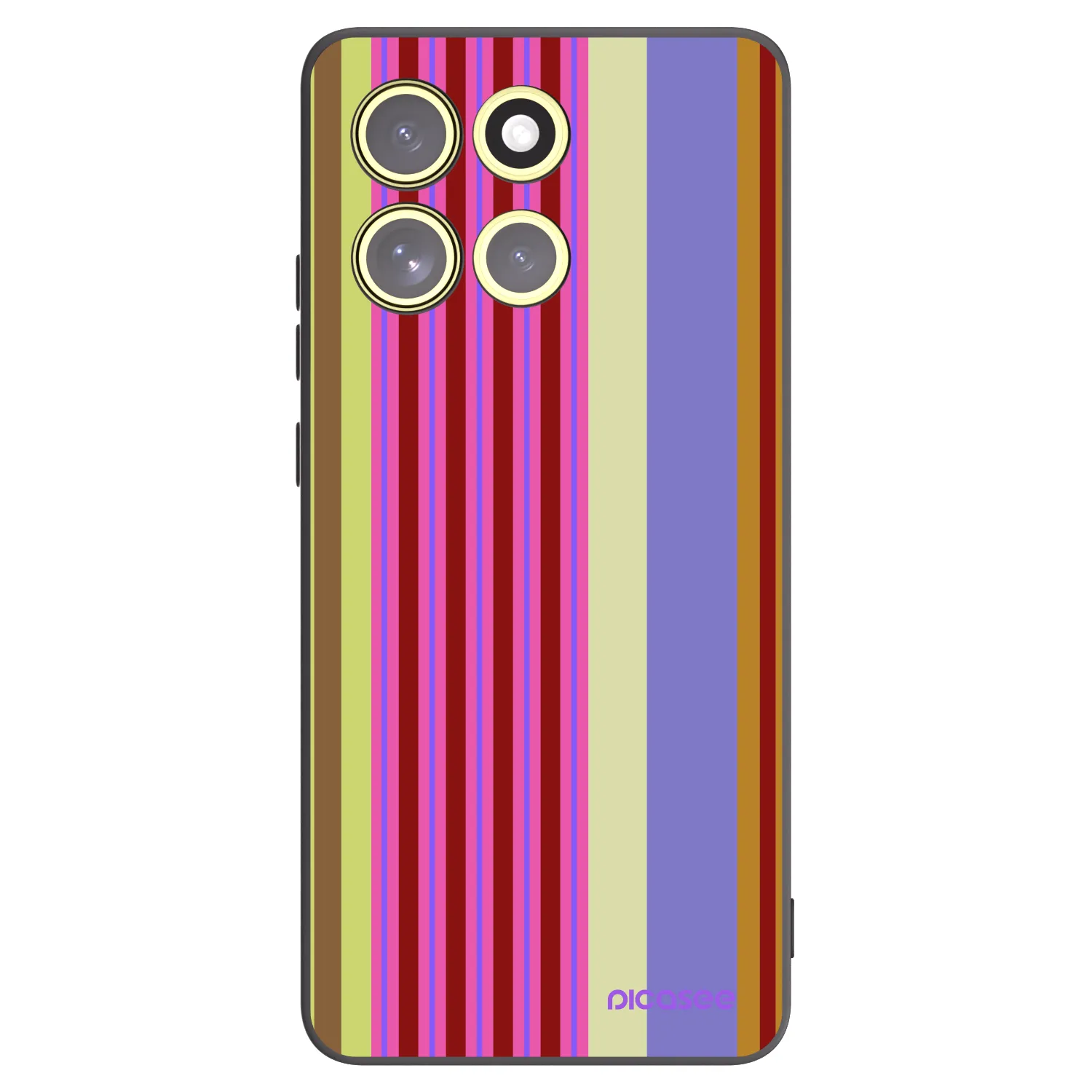 Picasee silikonski črni ovitek za Motorola Moto G86 5G - Late checkout