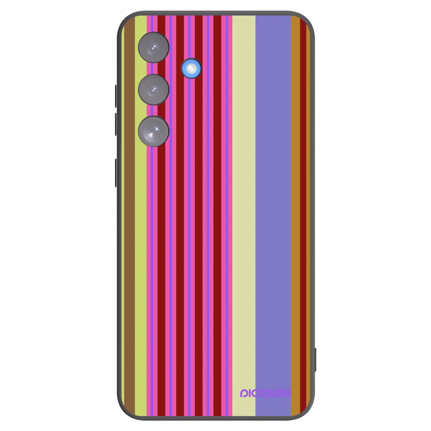 Picasee silikonski črni ovitek za Samsung Galaxy S25 FE 5G - Late checkout