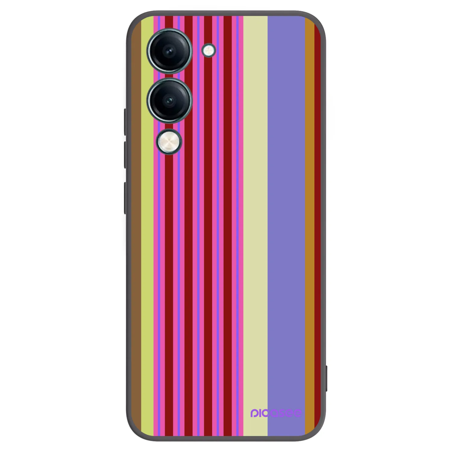Picasee silikonski črni ovitek za Vivo Y29s 5G - Late checkout