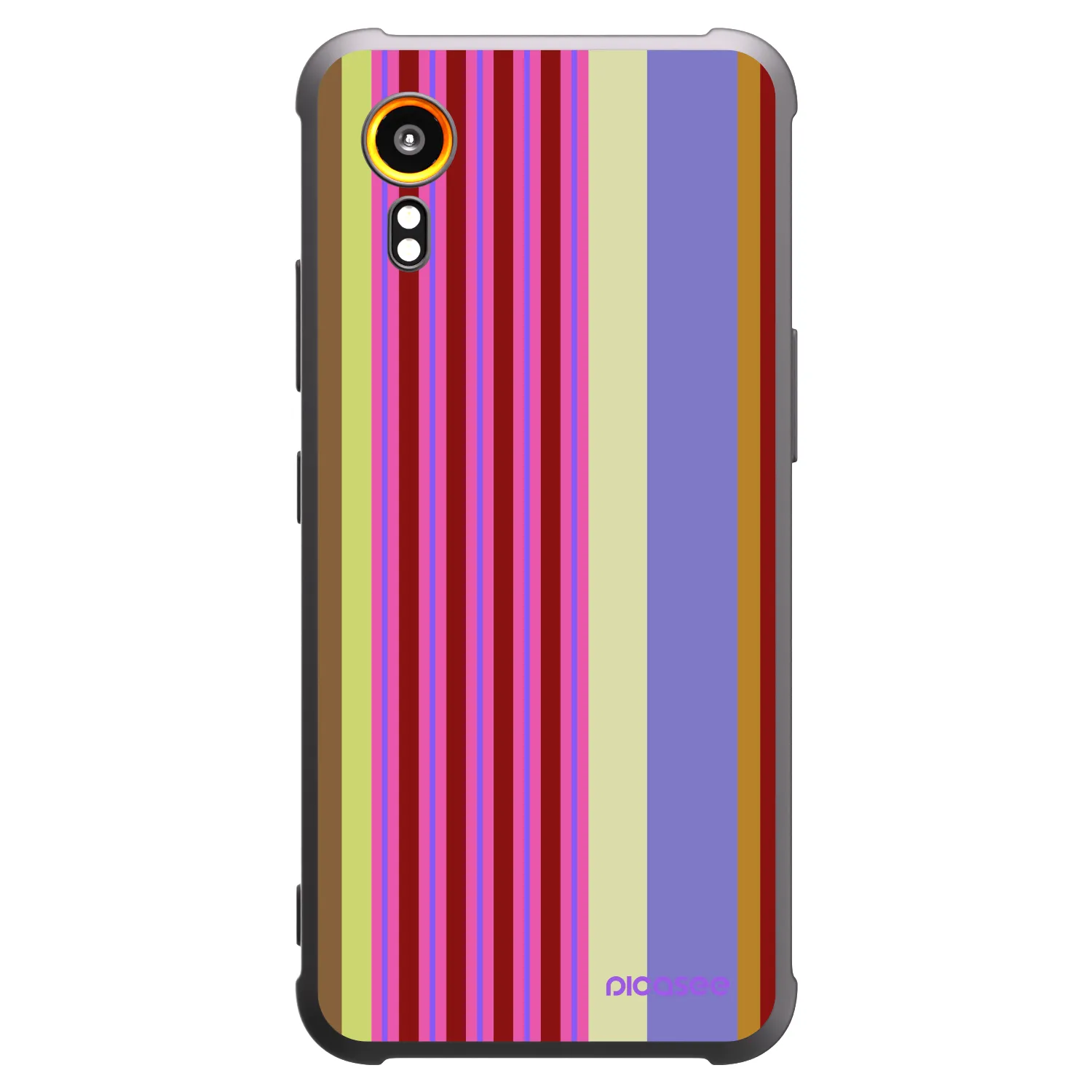 Picasee silikonski črni ovitek za Samsung Galaxy Xcover 7 - Late checkout