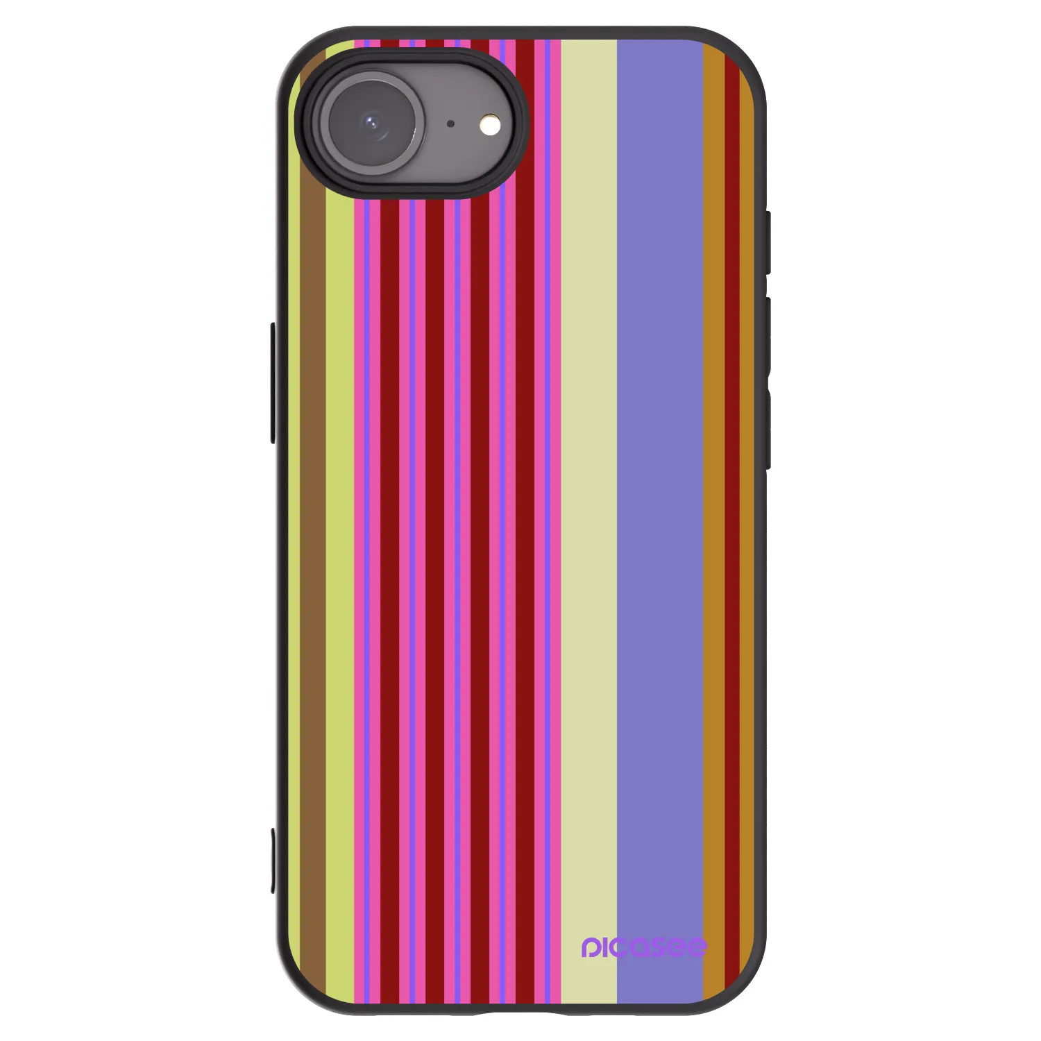 Picasee silikonski črni ovitek za Apple iPhone 17e - Late checkout