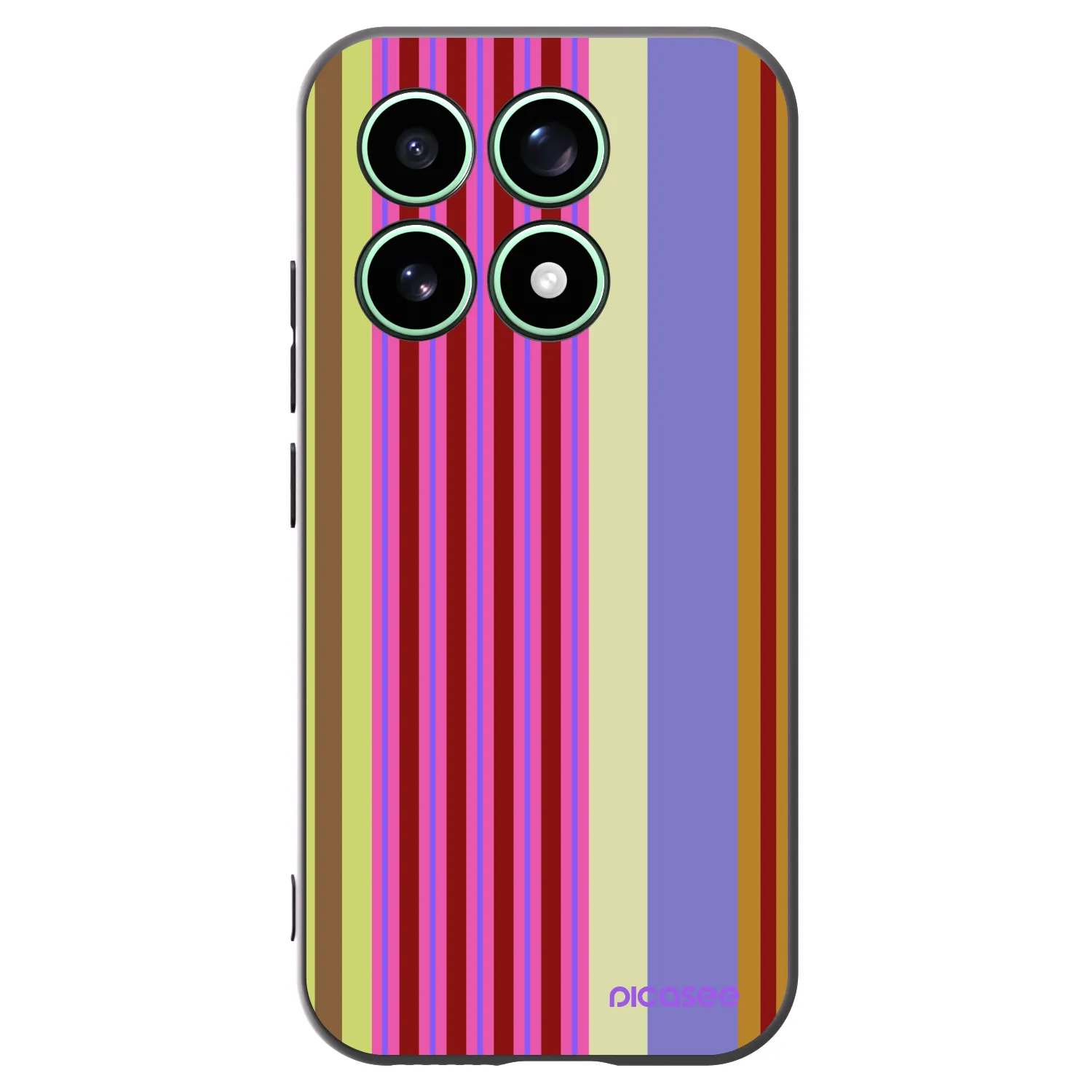 Picasee silikonski črni ovitek za Xiaomi 17 - Late checkout