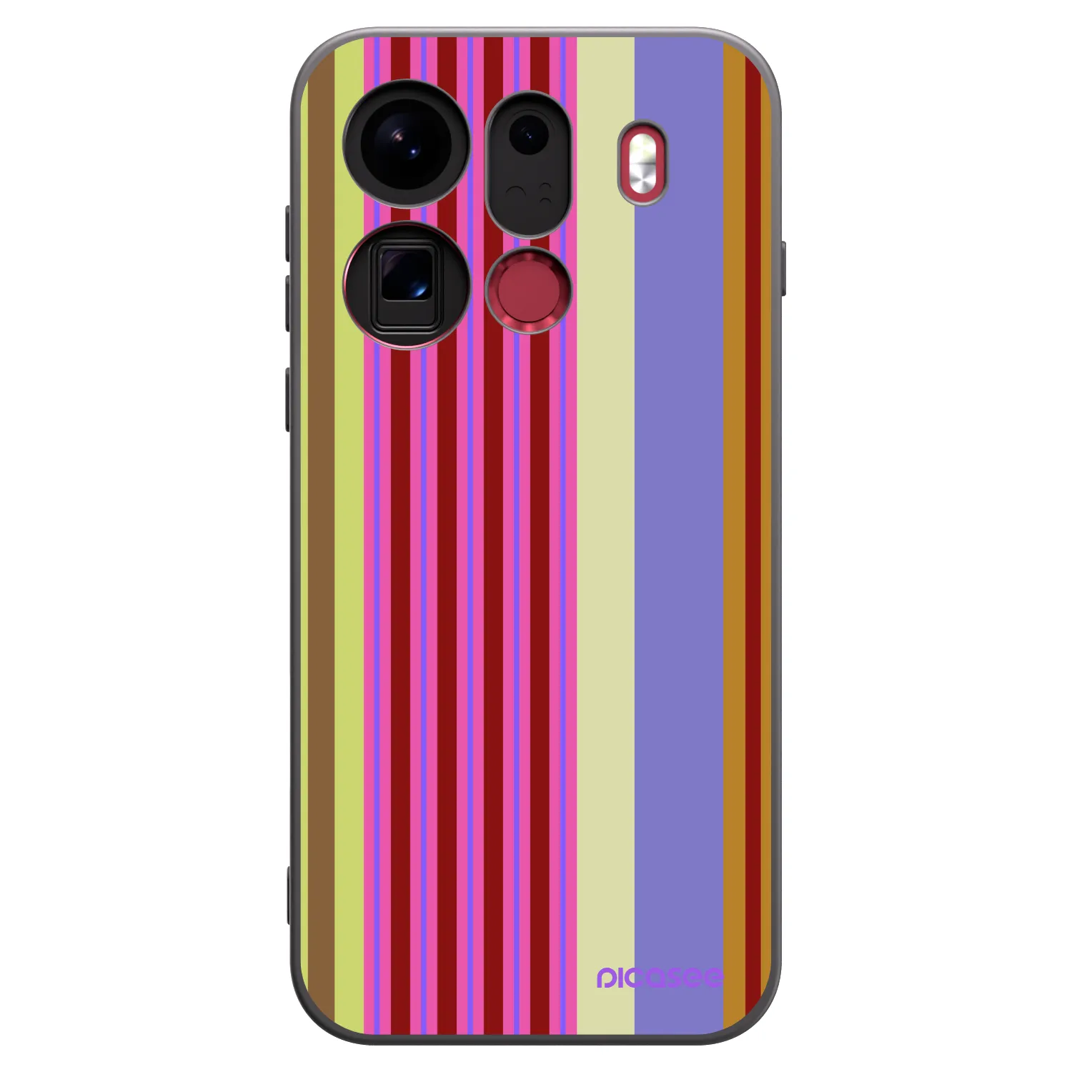 Picasee silikonski črni ovitek za OPPO Find X9 Pro - Late checkout