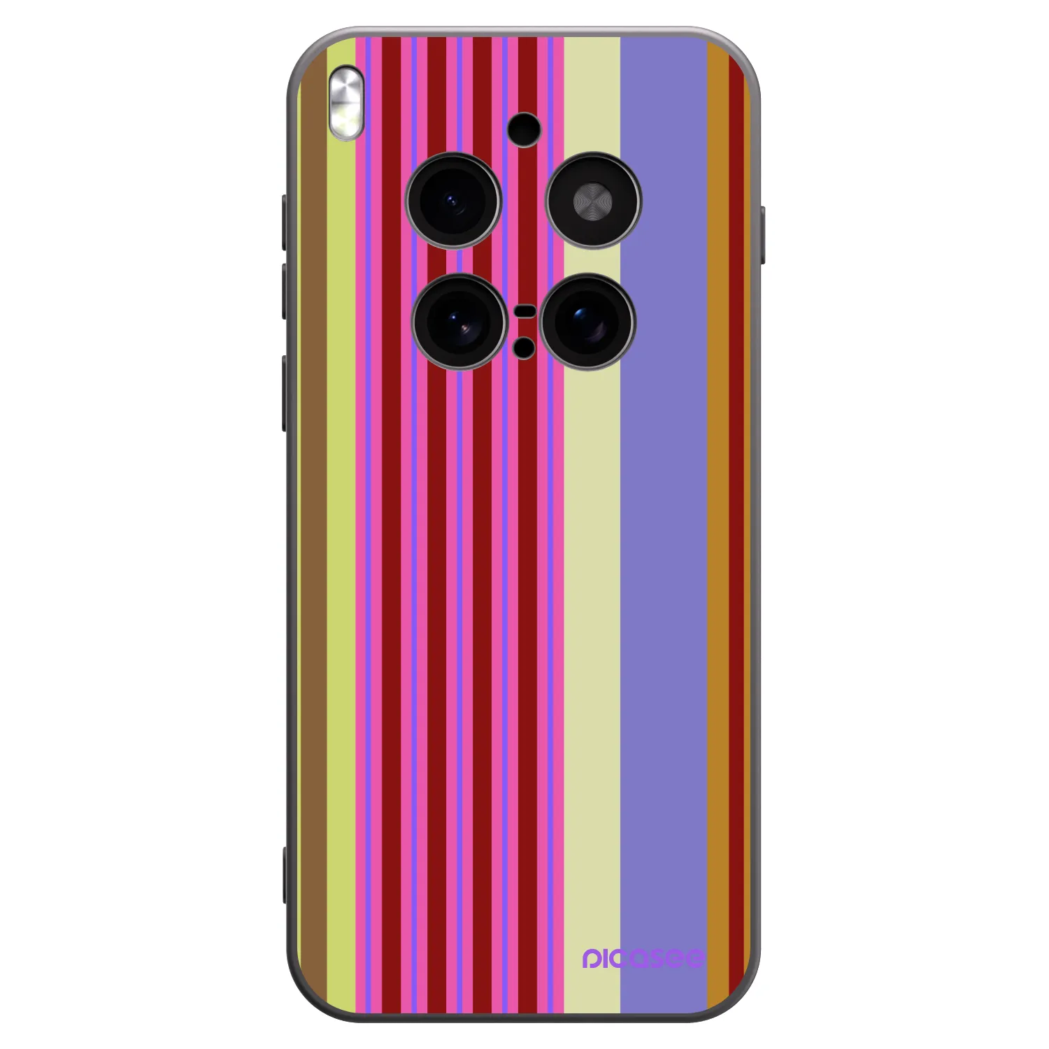 Picasee silikonski črni ovitek za Vivo X300 Pro - Late checkout