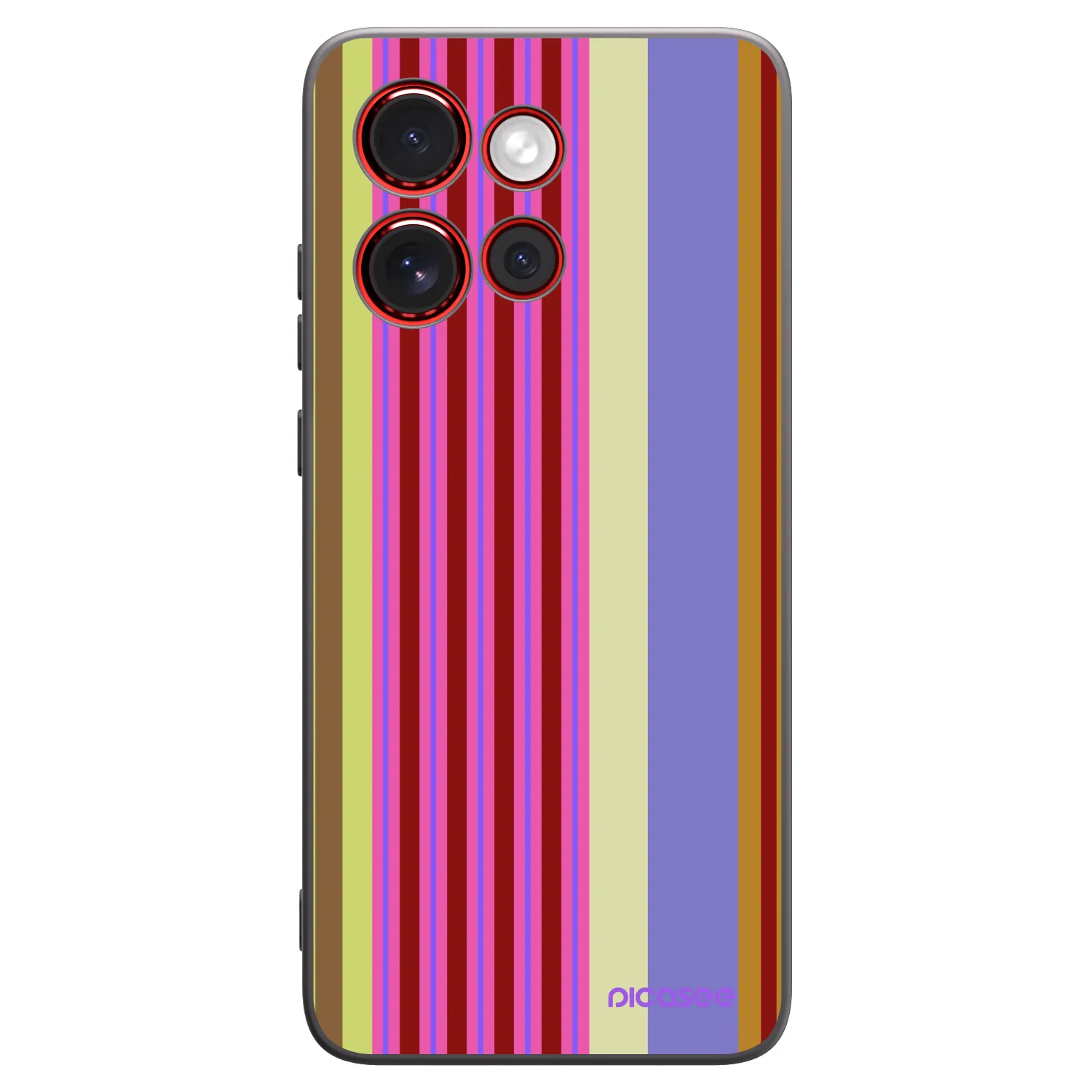 Picasee silikonski črni ovitek za Motorola Edge 60 Neo 5G - Late checkout