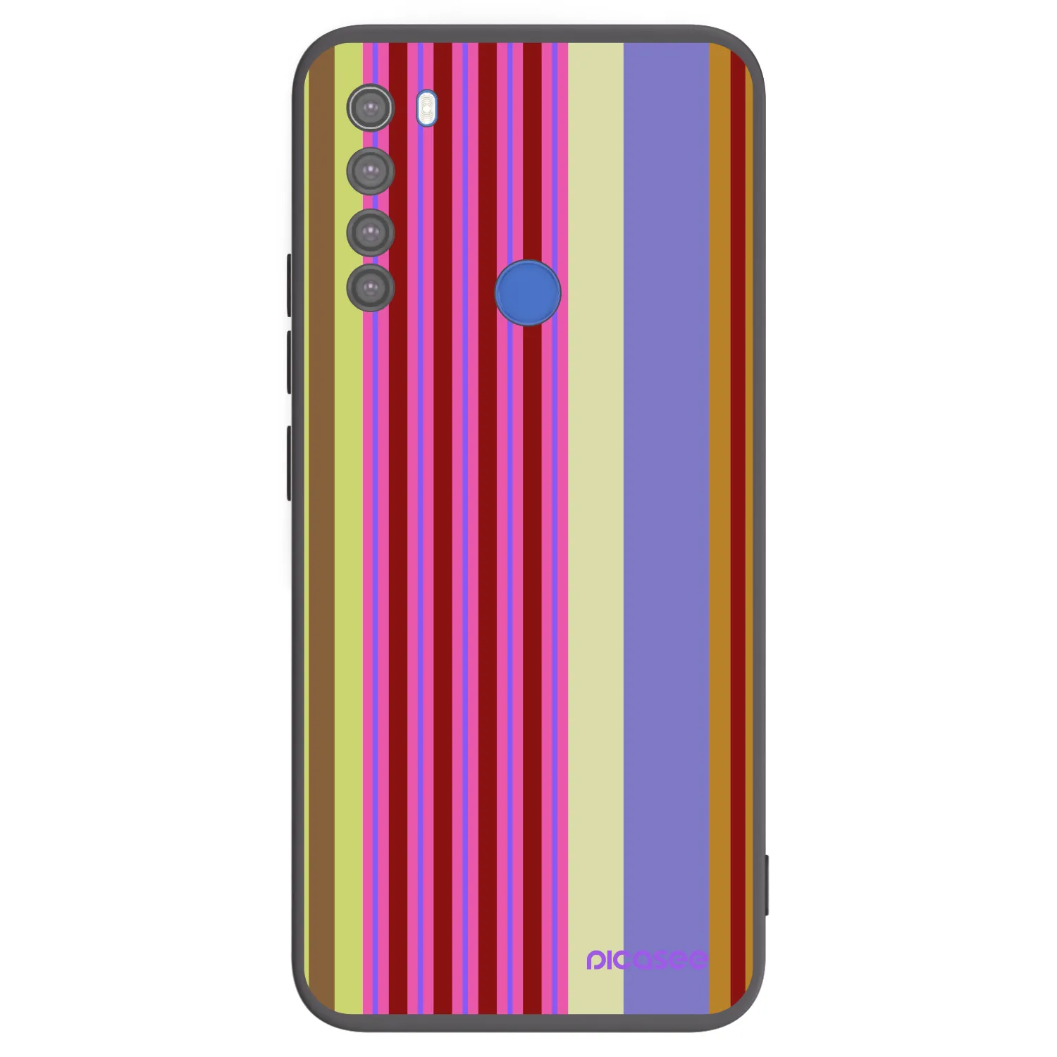 Picasee silikonski črni ovitek za Xiaomi Redmi Note 8T - Late checkout