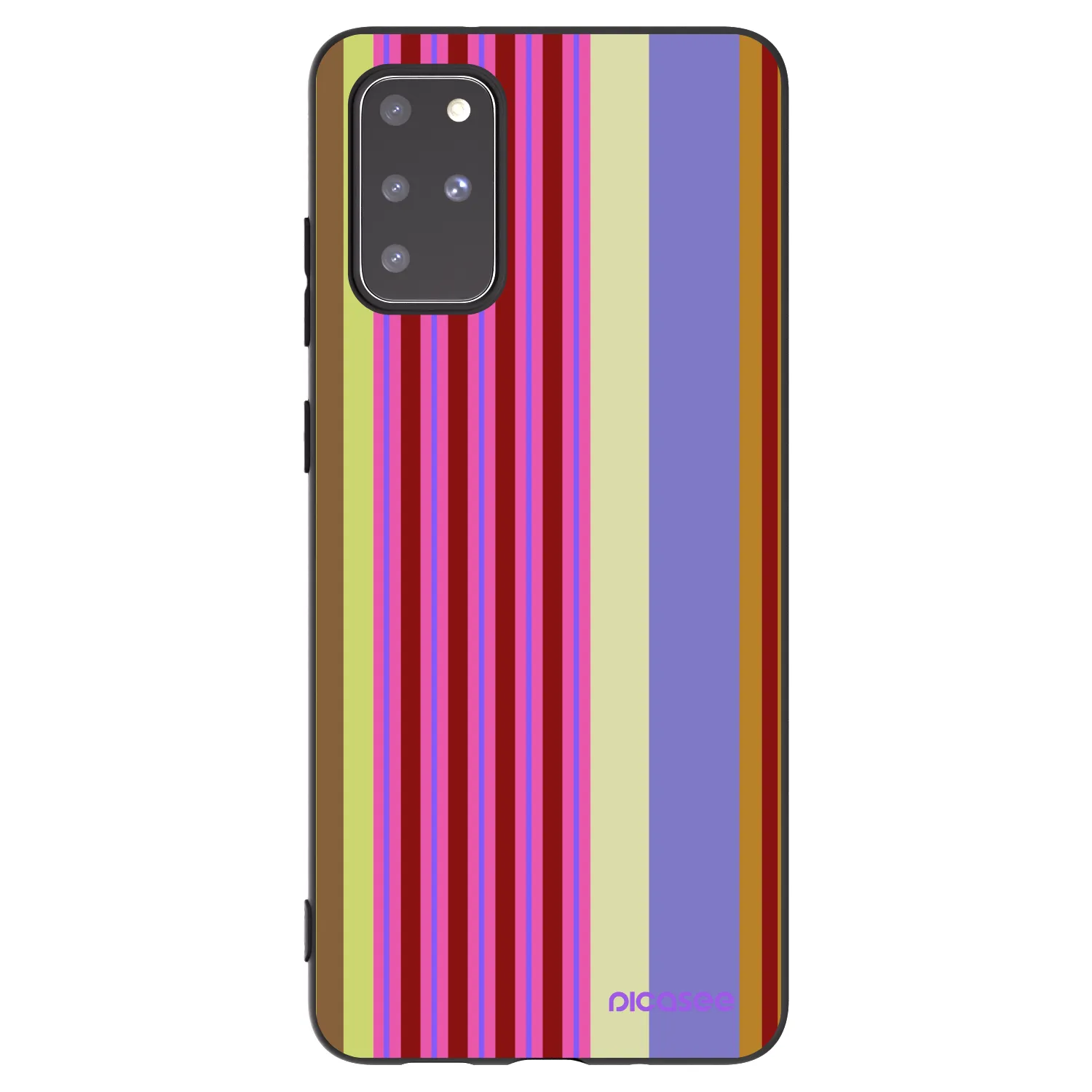 Picasee silikonski črni ovitek za Samsung Galaxy S20+ G985F - Late checkout