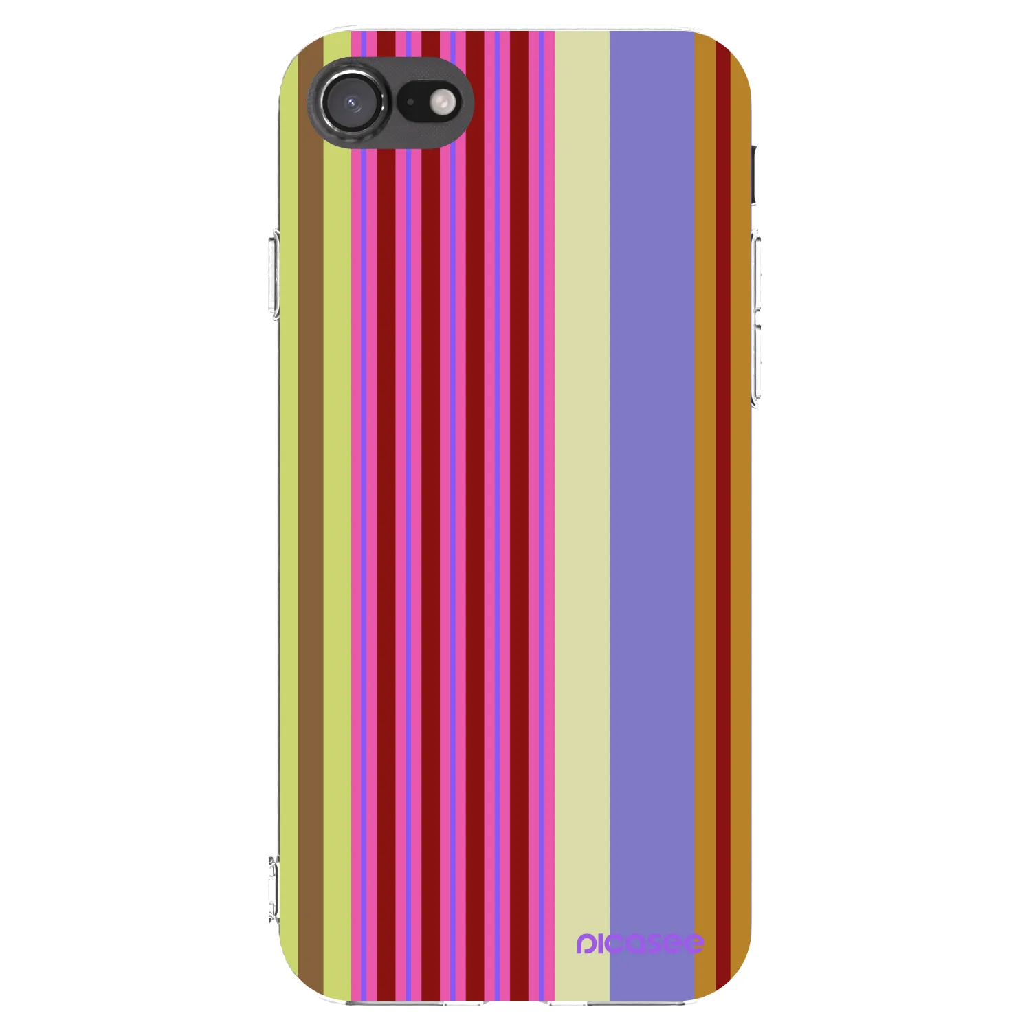 Picasee silikonski prozorni ovitek za Apple iPhone SE 2020 - Late checkout