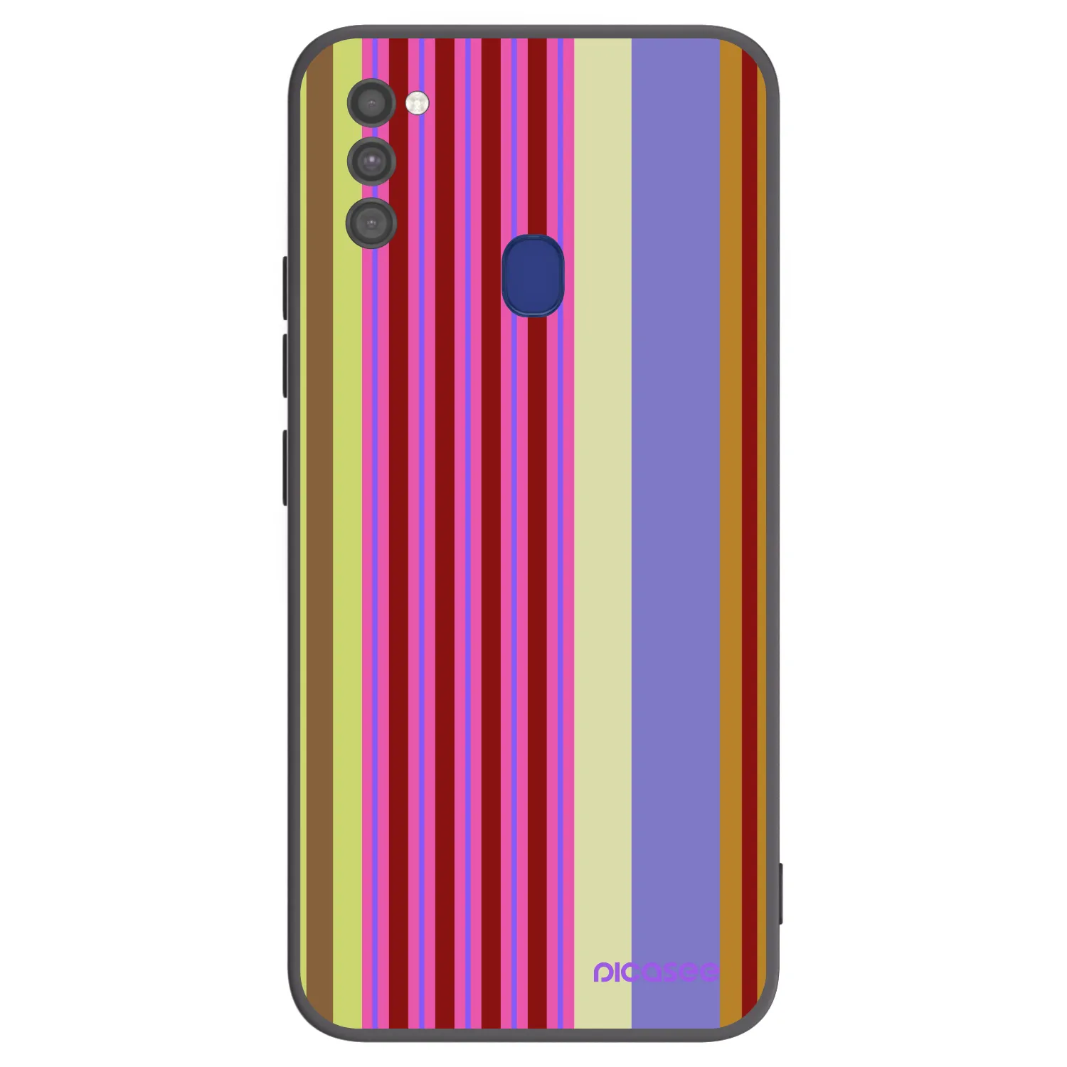 Picasee silikonski črni ovitek za Samsung Galaxy M21 M215F - Late checkout