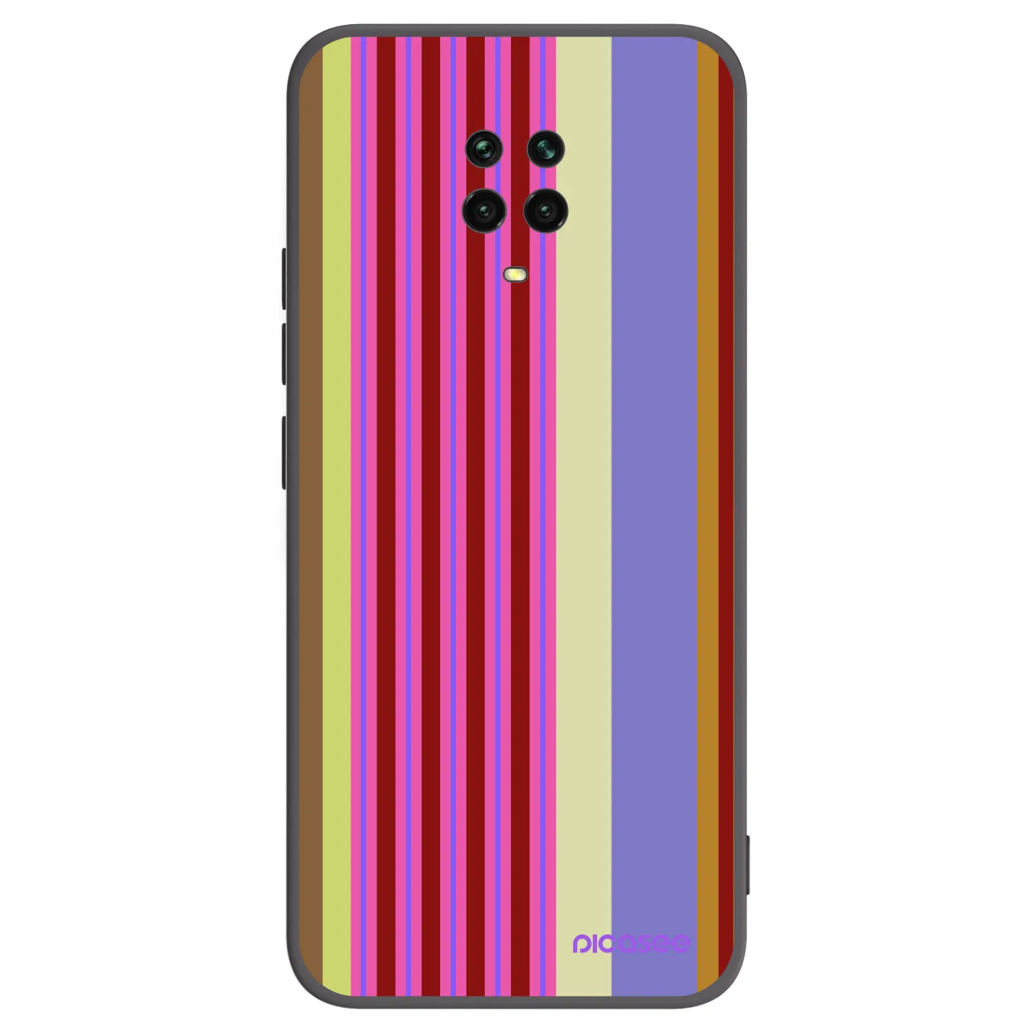 Picasee silikonski črni ovitek za Xiaomi Redmi Note 9S - Late checkout