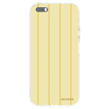 Picasee silikonski prozorni ovitek za Apple iPhone 5/5S/SE - Liquid sunshine