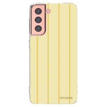 Picasee silikonski prozorni ovitek za Samsung Galaxy S21 5G G991B - Liquid sunshine