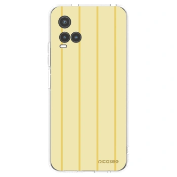 Picasee silikonski prozorni ovitek za Vivo Y33s - Liquid sunshine