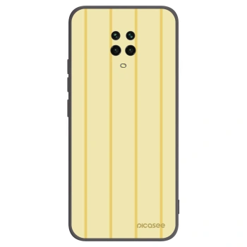 Picasee silikonski črni ovitek za Xiaomi Redmi Note 9 Pro - Liquid sunshine