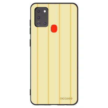 Picasee silikonski črni ovitek za Samsung Galaxy A21s - Liquid sunshine
