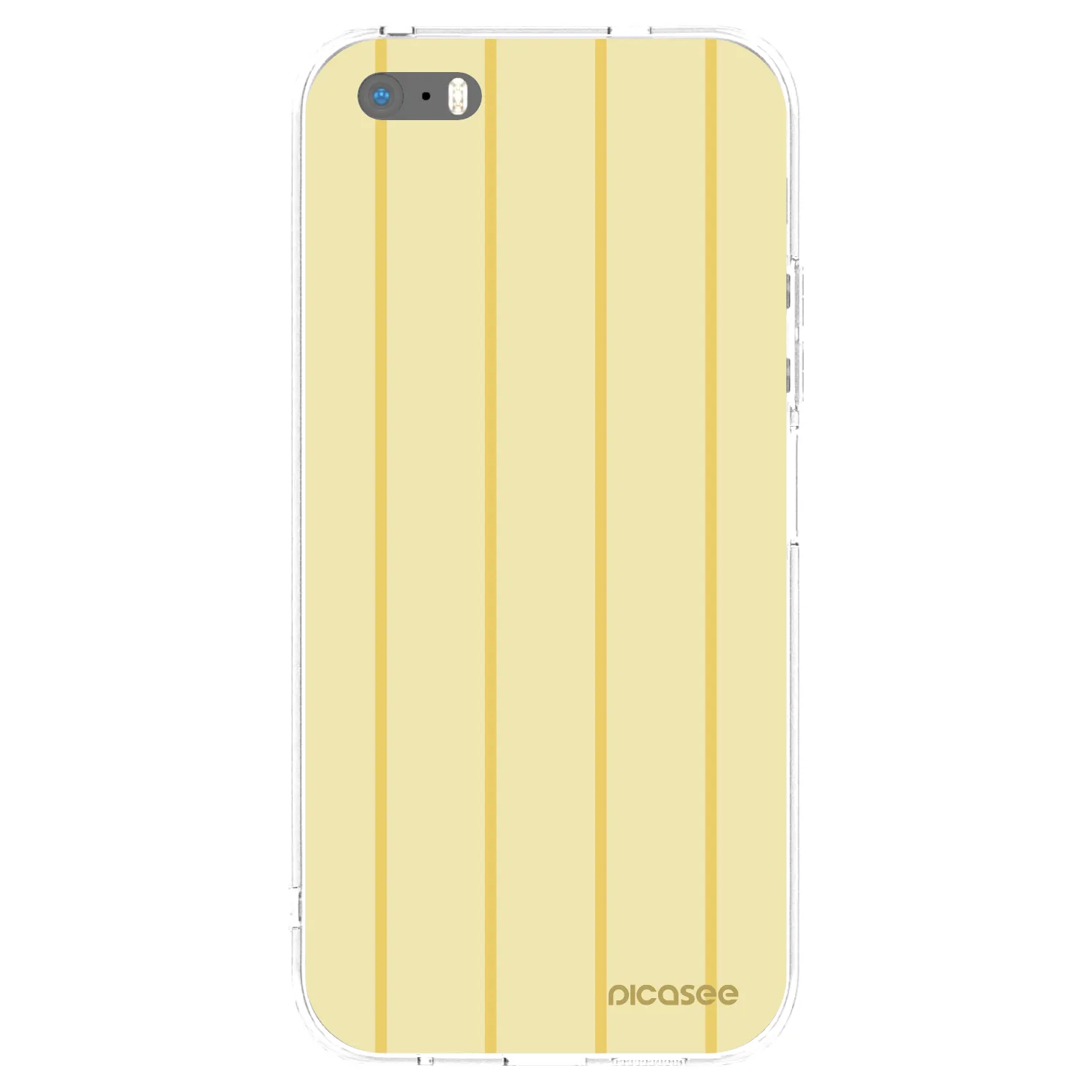 Picasee silikonski prozorni ovitek za Apple iPhone 5/5S/SE - Liquid sunshine
