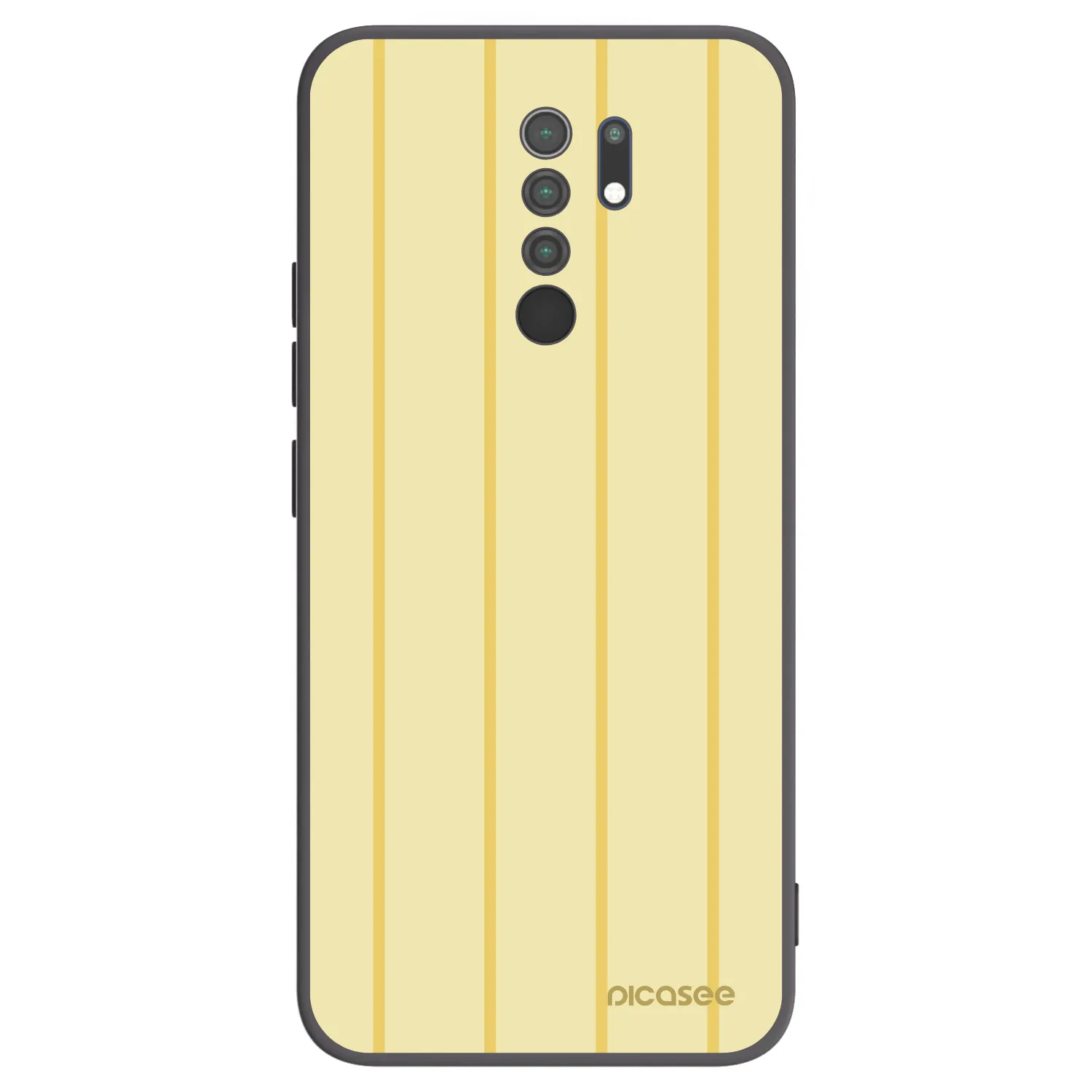 Picasee silikonski črni ovitek za Xiaomi Redmi 9 - Liquid sunshine