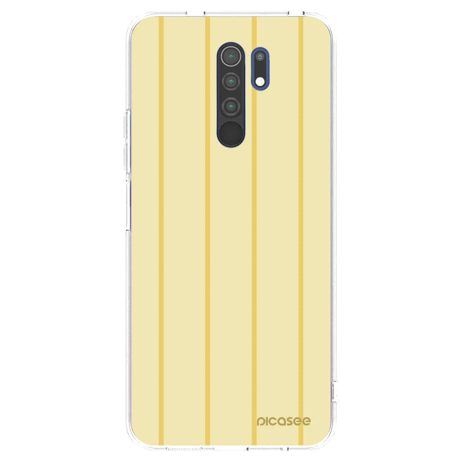 Picasee silikonski prozorni ovitek za Xiaomi Redmi 9 - Liquid sunshine