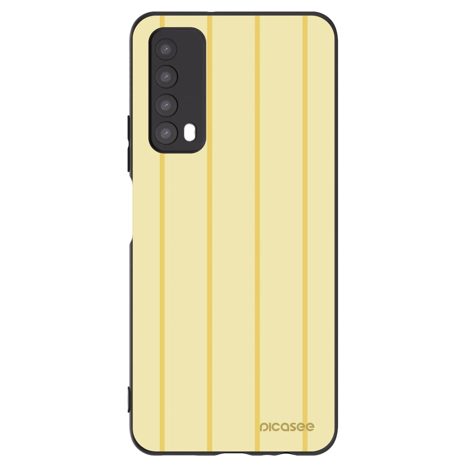 Picasee silikonski črni ovitek za Huawei P Smart 2021 - Liquid sunshine
