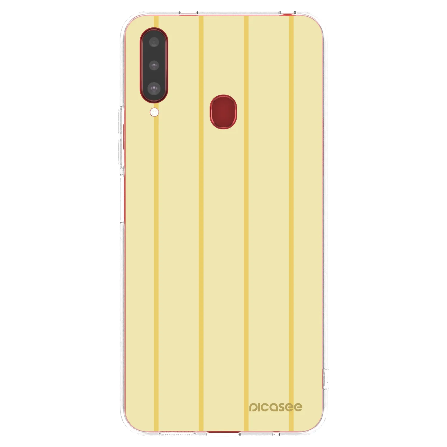 Picasee silikonski prozorni ovitek za Samsung Galaxy A20s - Liquid sunshine