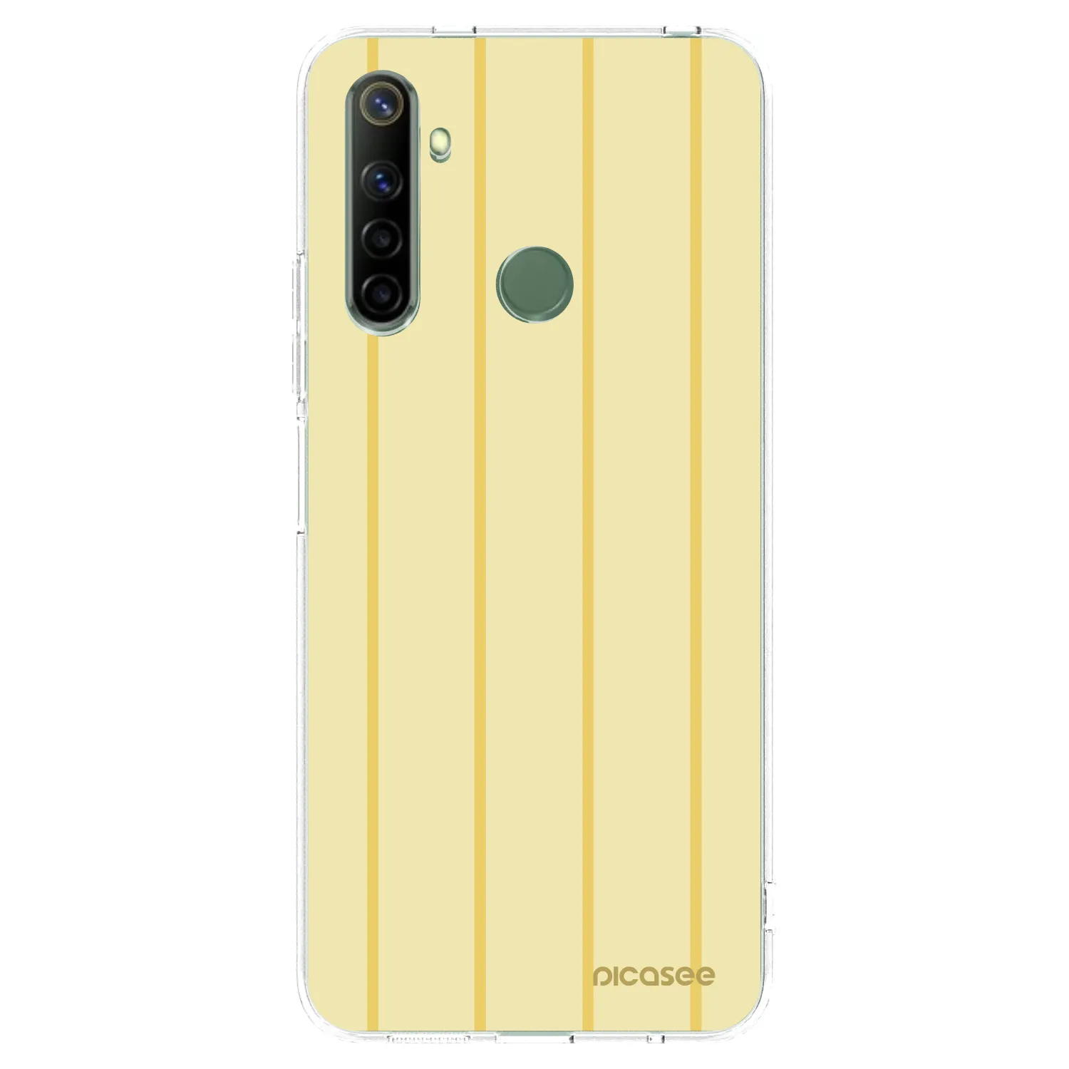 Picasee silikonski prozorni ovitek za Realme 6i - Liquid sunshine