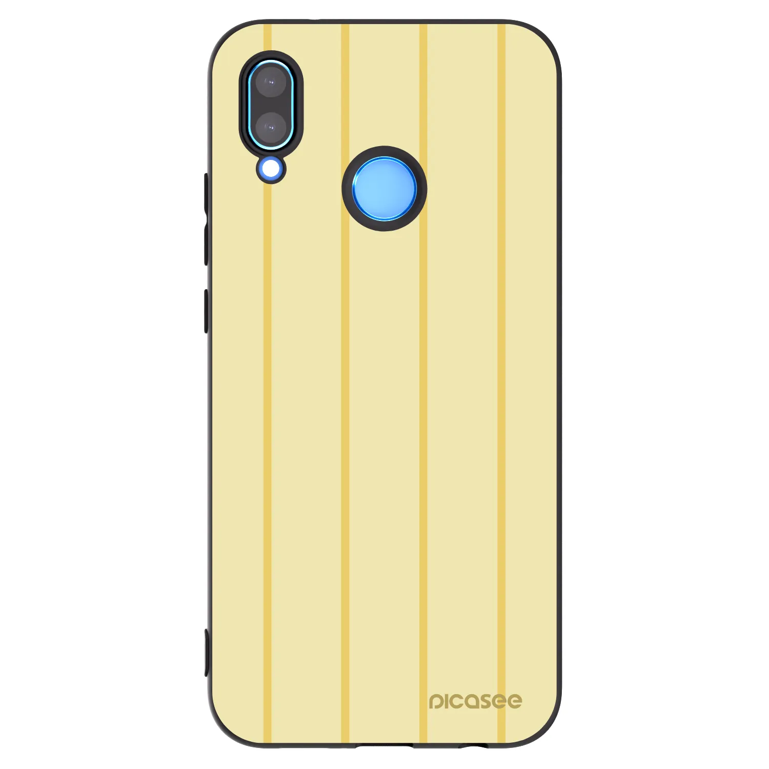 Picasee silikonski črni ovitek za Huawei P20 Lite - Liquid sunshine
