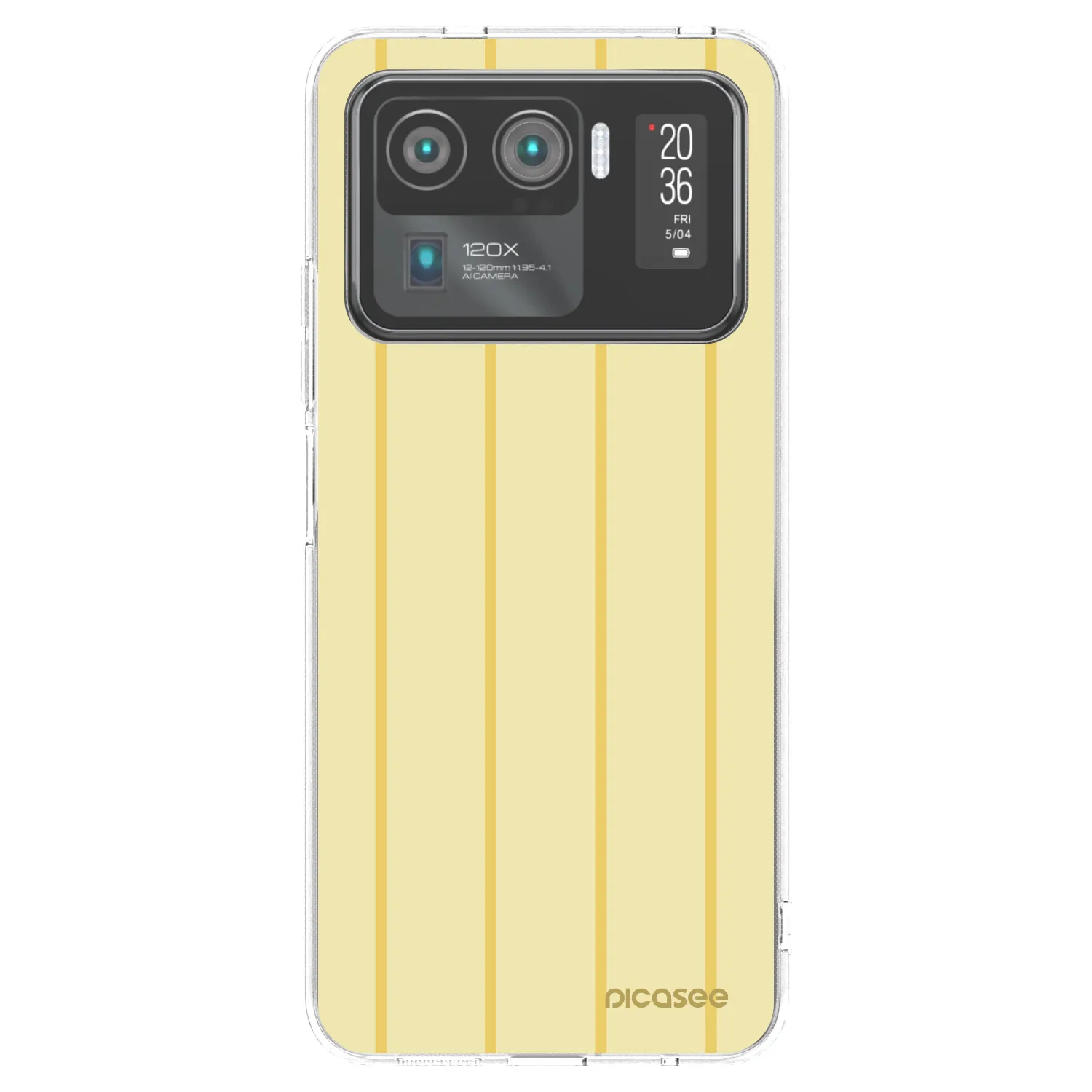 Picasee silikonski prozorni ovitek za Xiaomi Mi 11 Ultra - Liquid sunshine